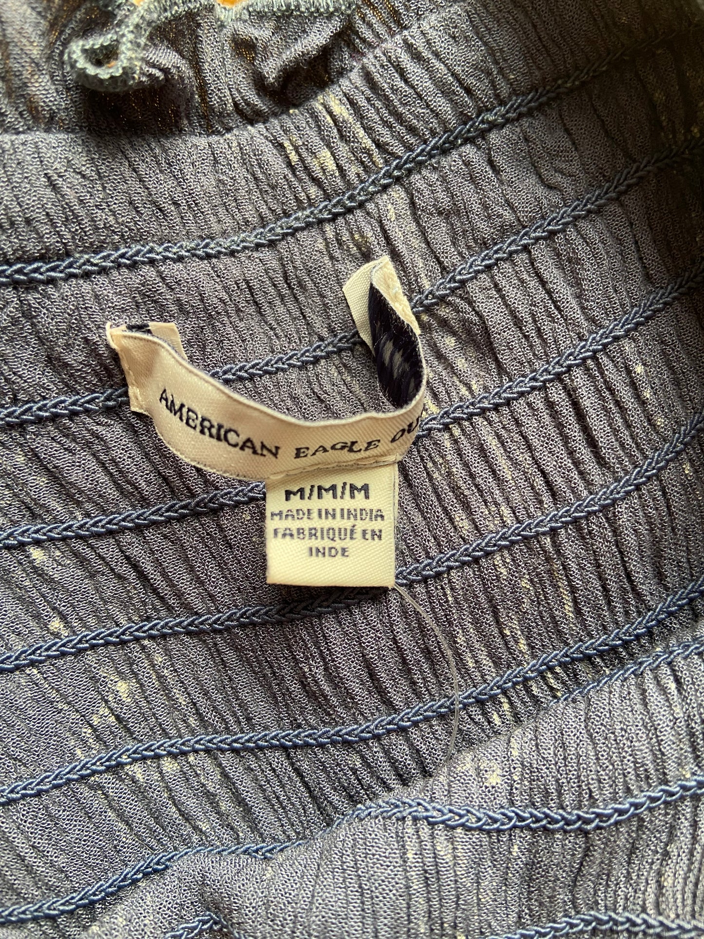 Women’s Blue Off Shoulder Printed Flared Jumpsuit