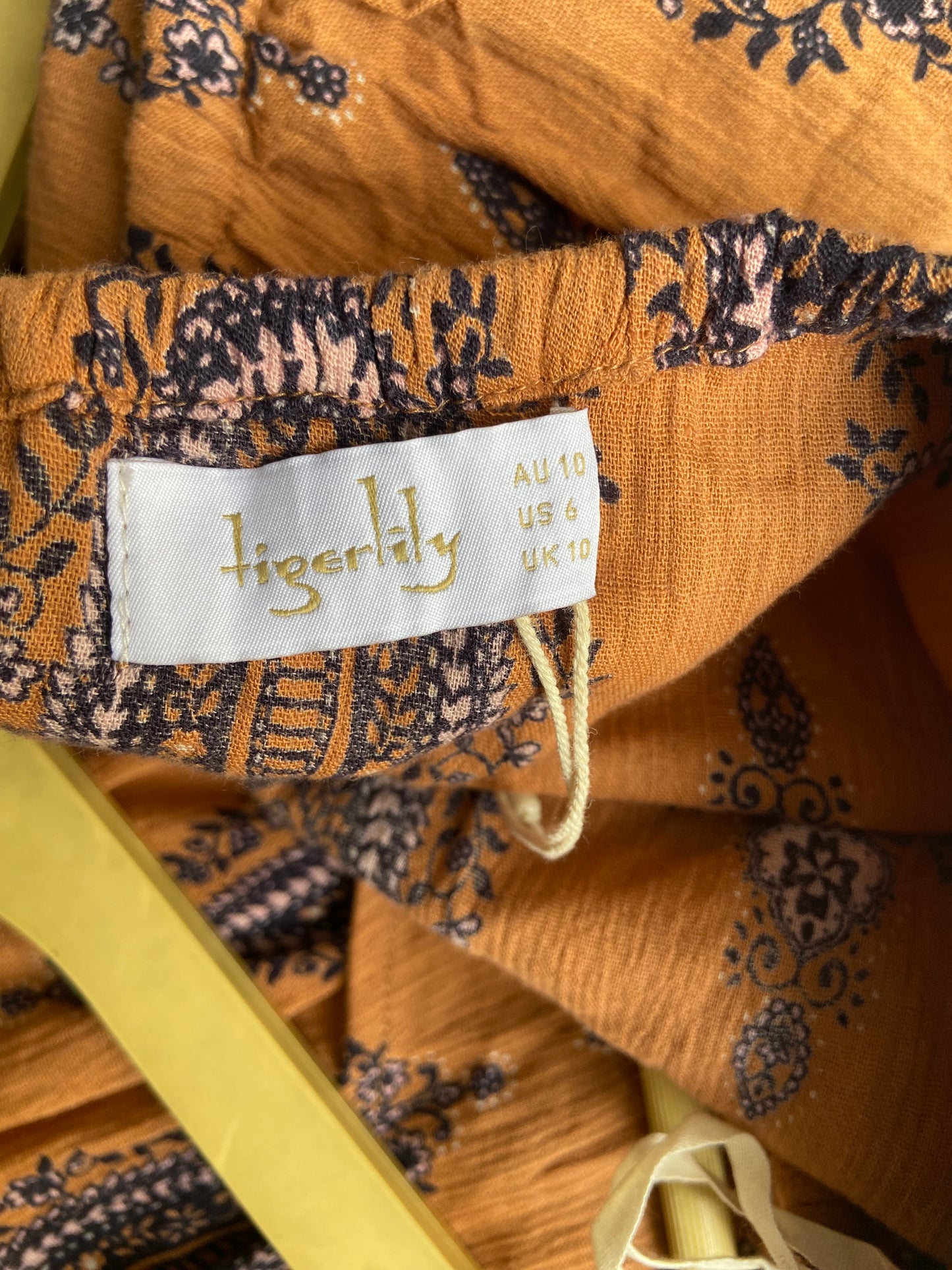 One shoulder boho dress