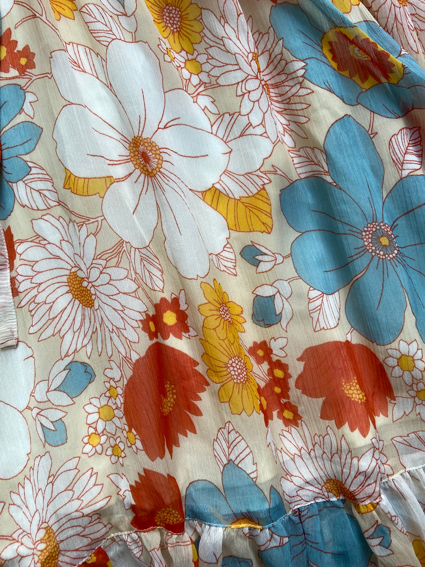 Multi Colour Floral Mini Dress