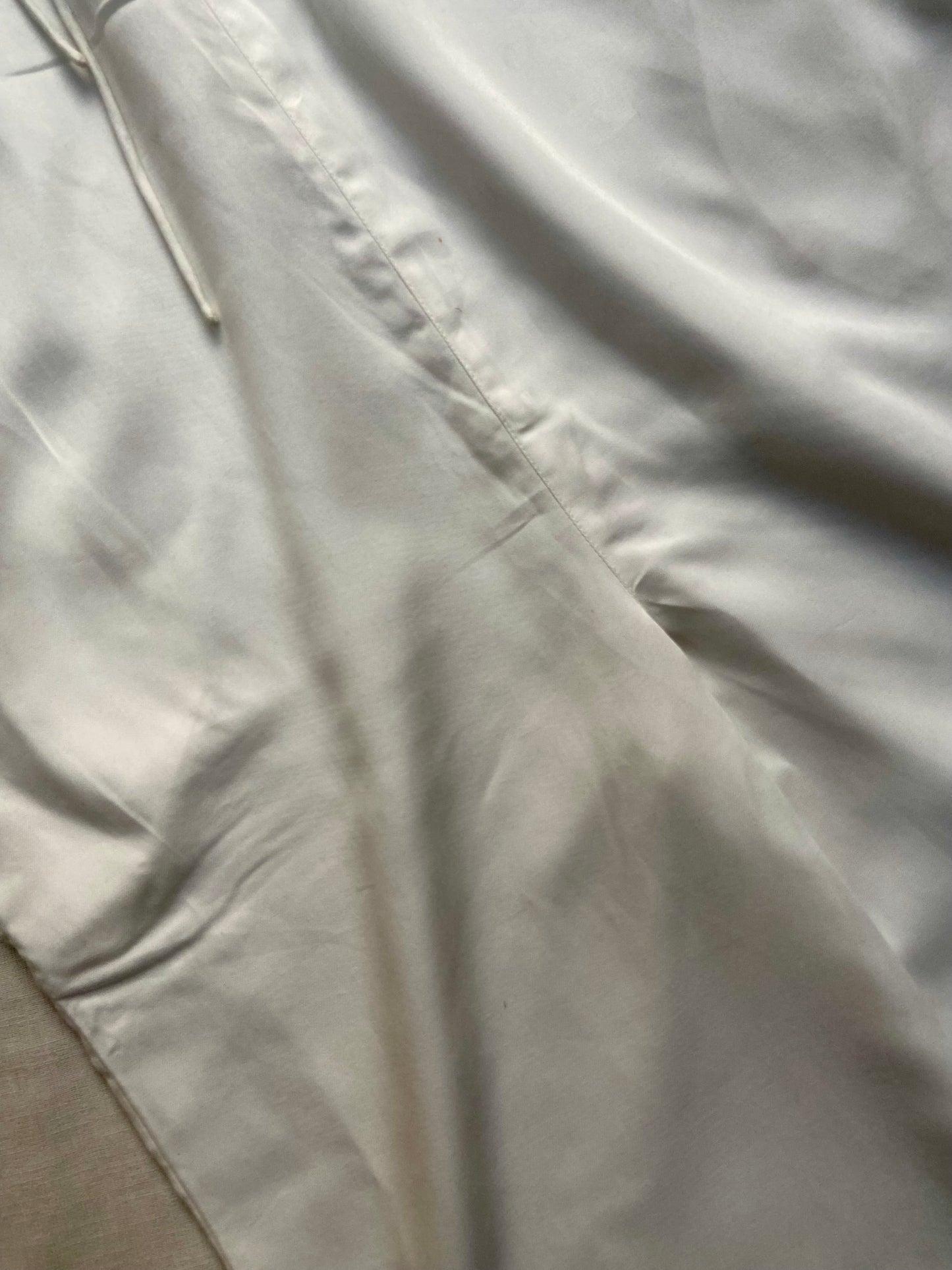 Women's White Sleeveless Lace-Up Jumpsuit