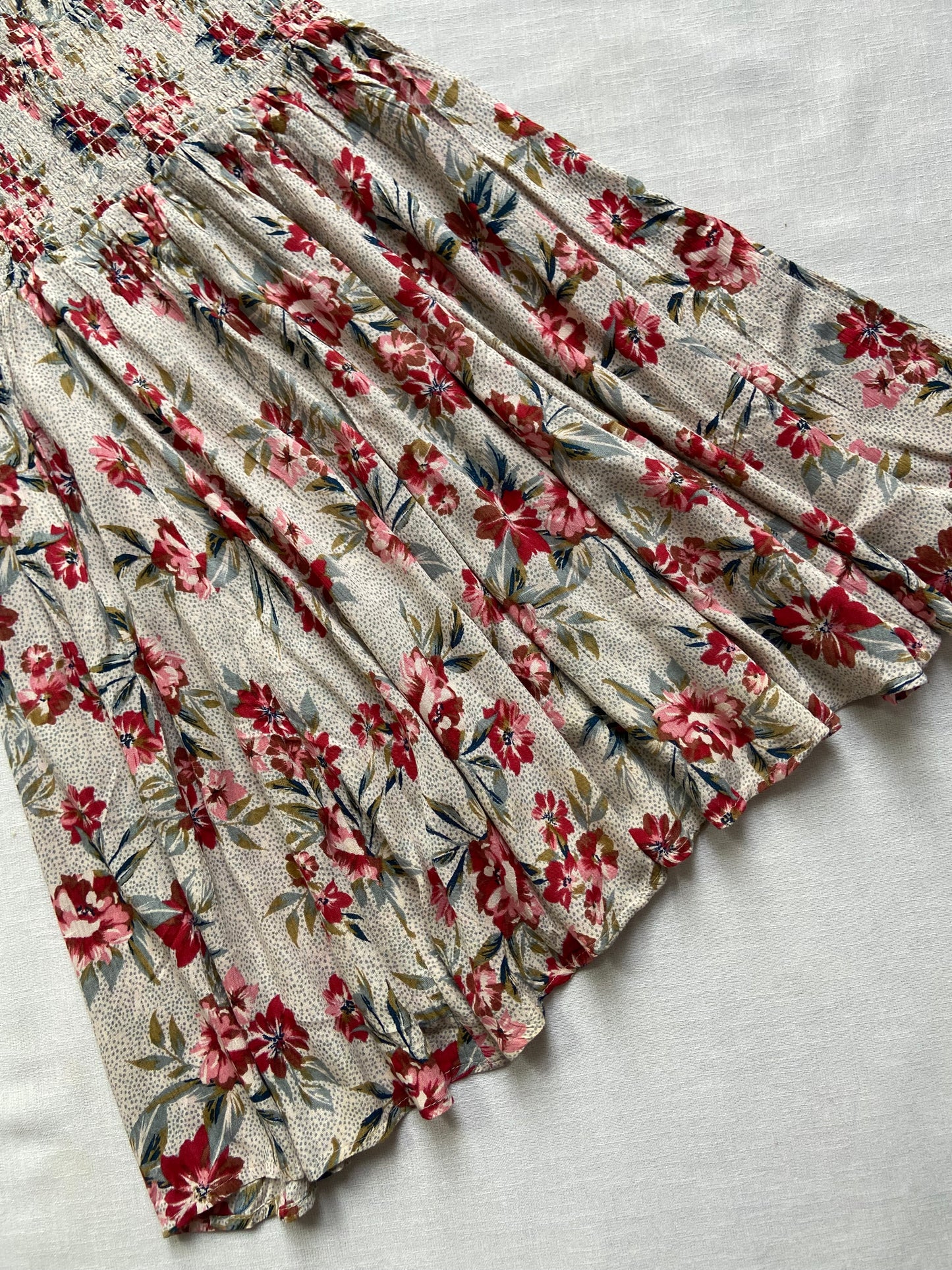 ANGIE FLORAL MINI DRESS