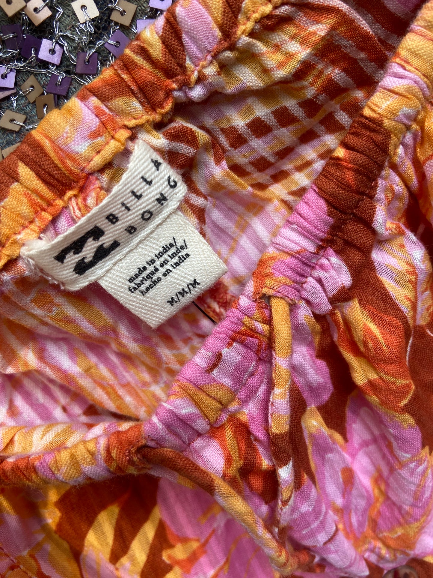 Women's Tropical Floral Wide-Leg Pants