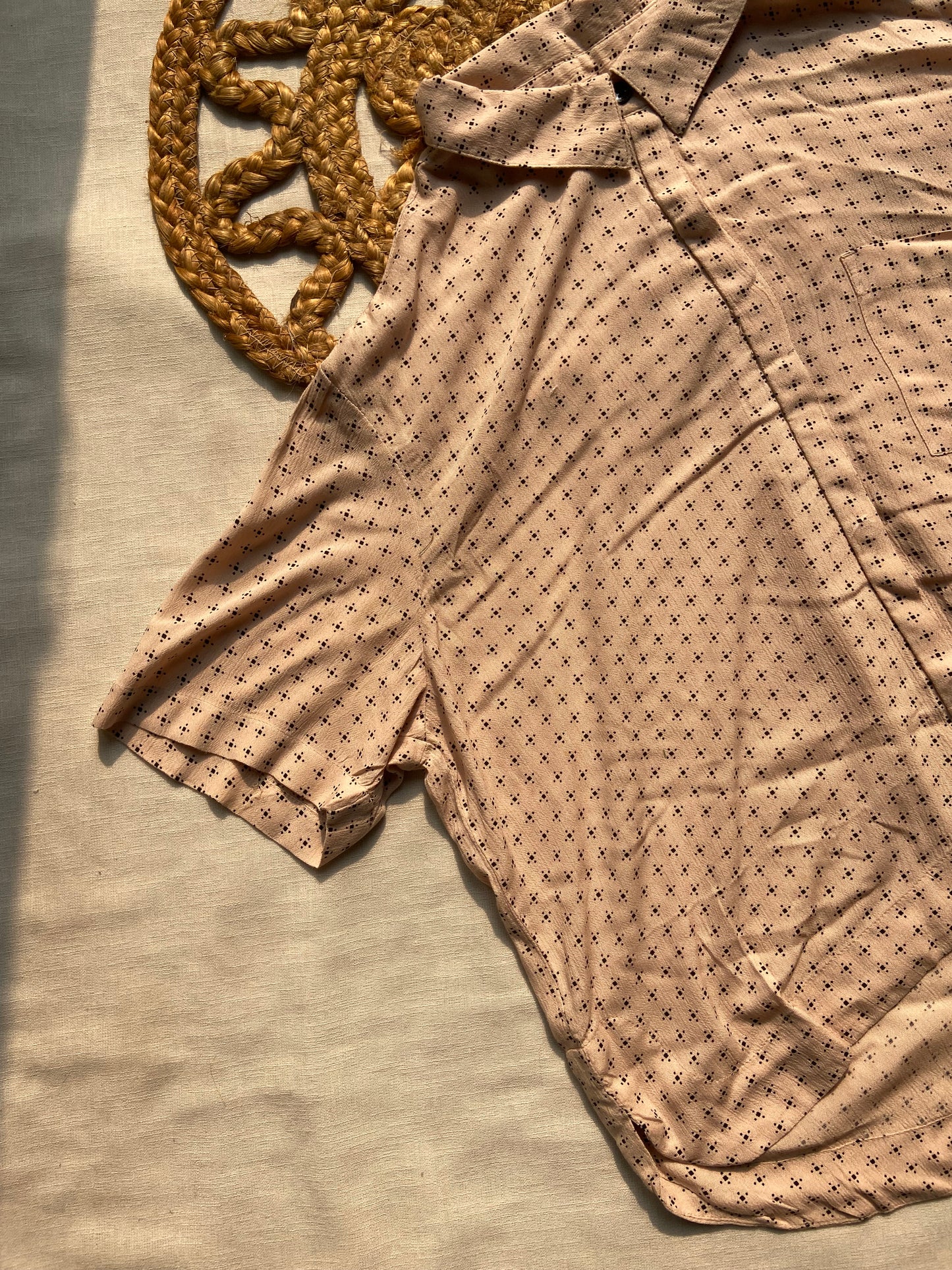 Sunset Mosaic Oversized Shirt