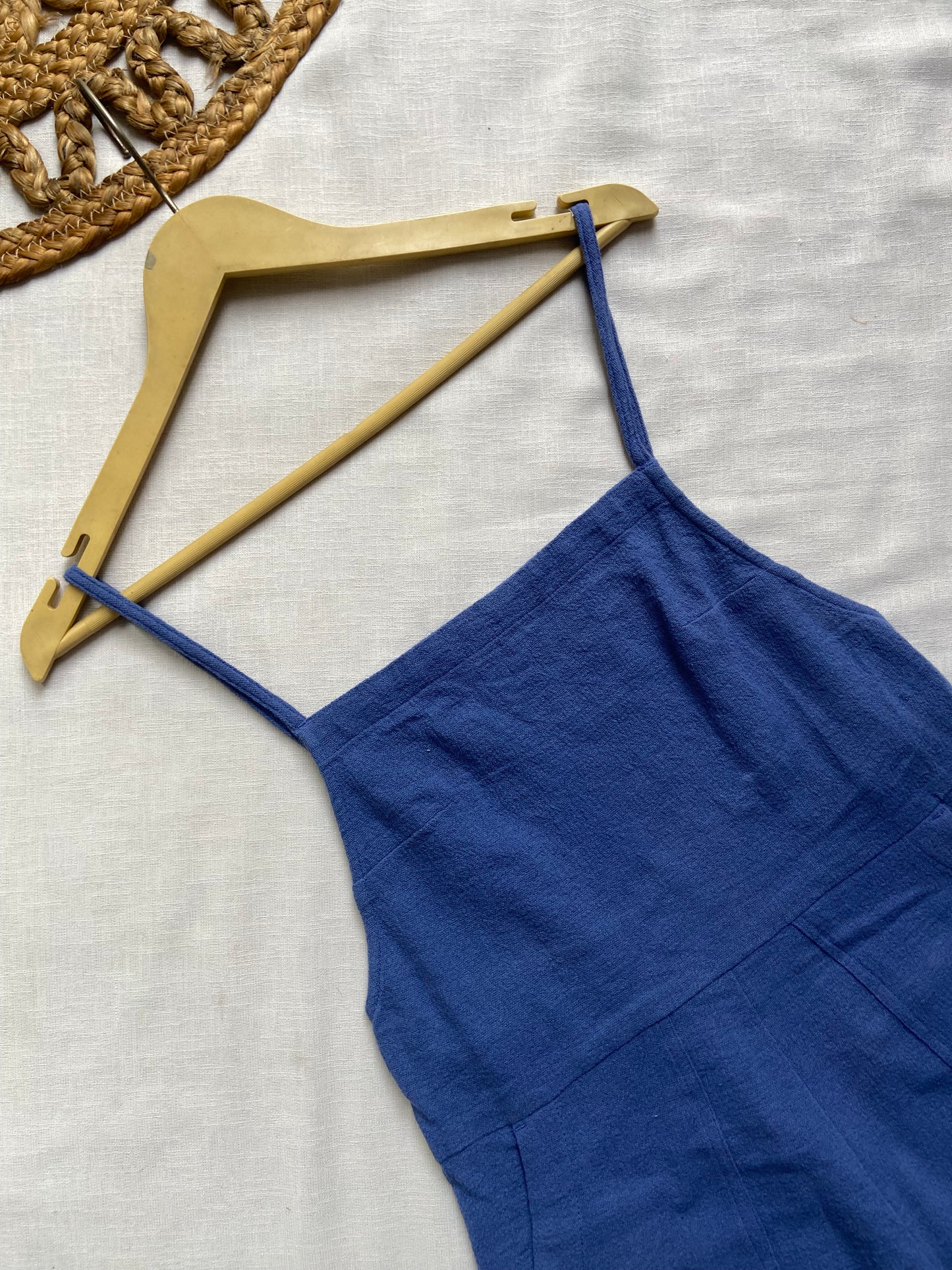 Blue Monotone Romper