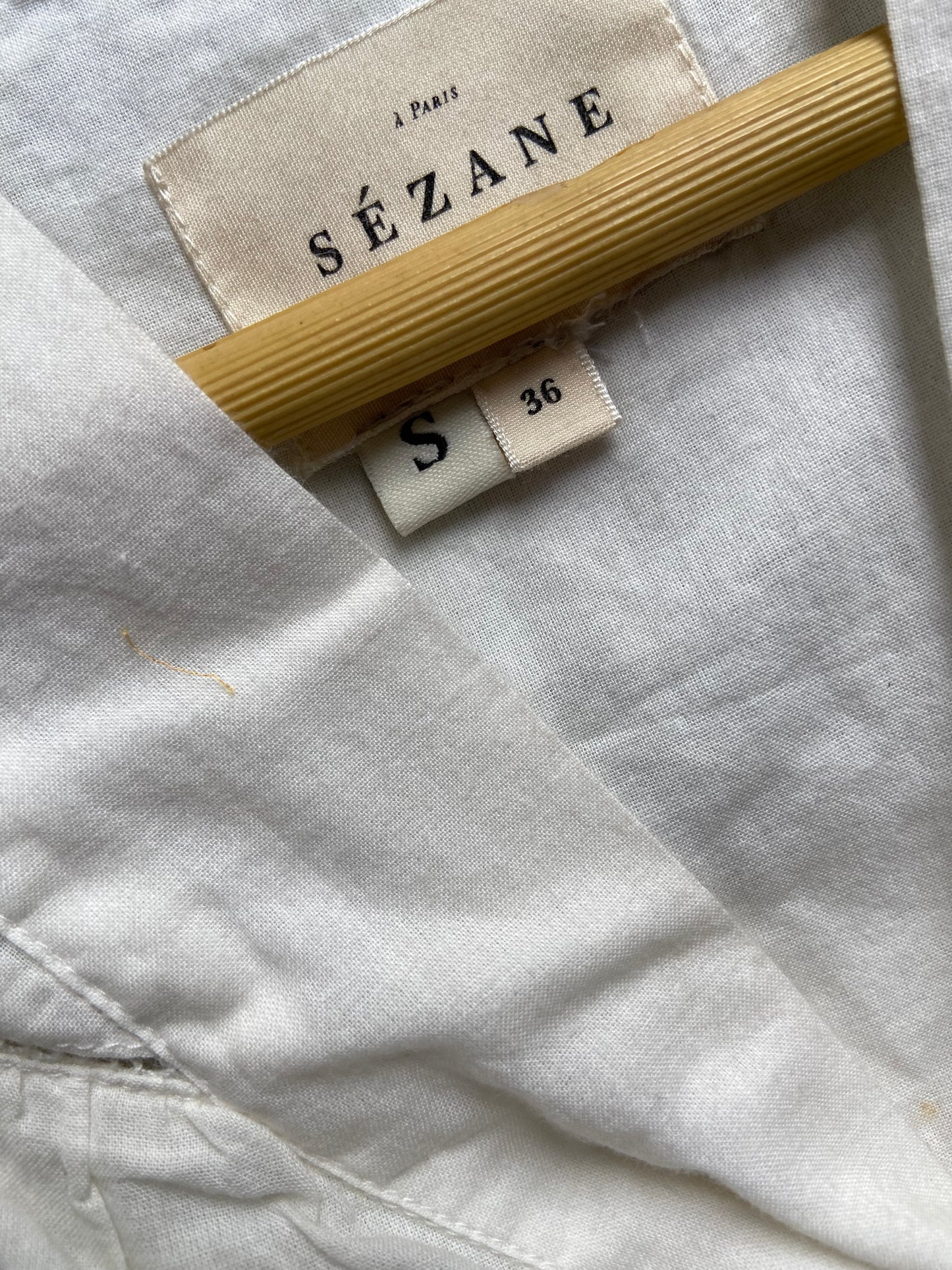 White Ruffled Long Sleeve Shirt with Bow Tie Neck