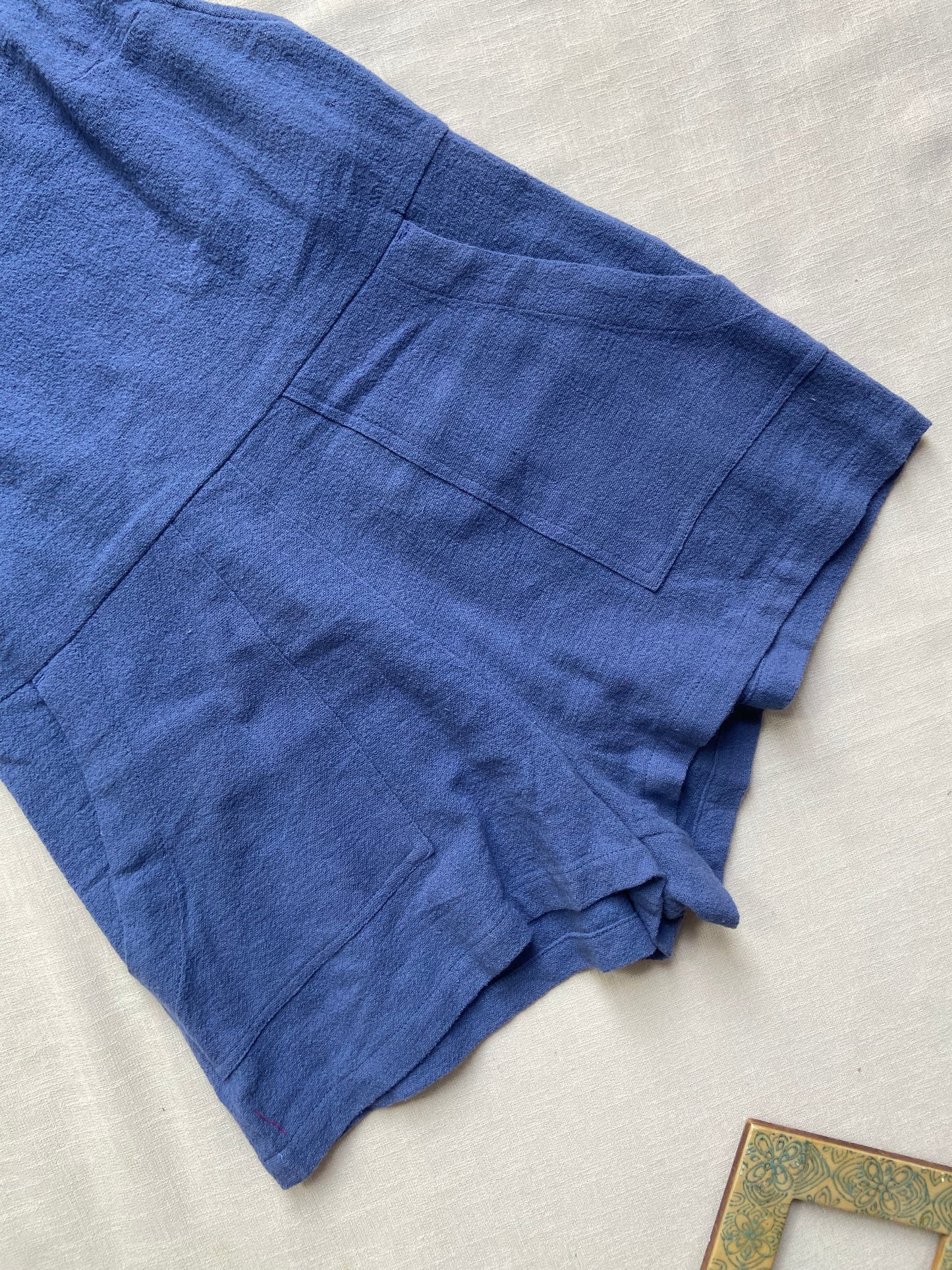 Blue Monotone Romper