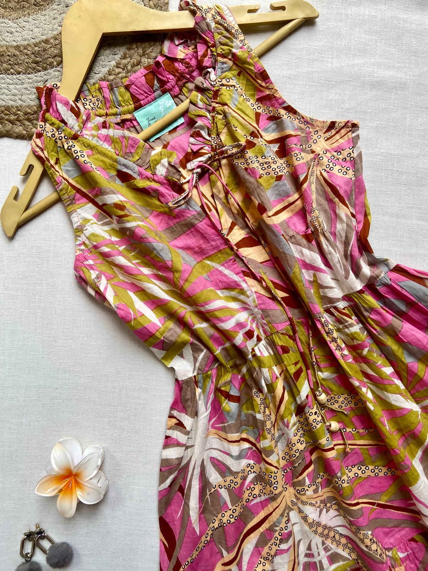 Sleeveless Floral Maxi Dress