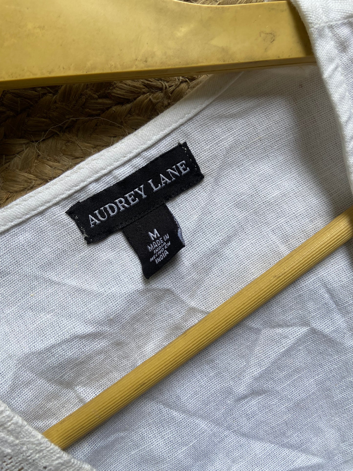 Women's White Tie-Front Crop Top with Flared Sleeves