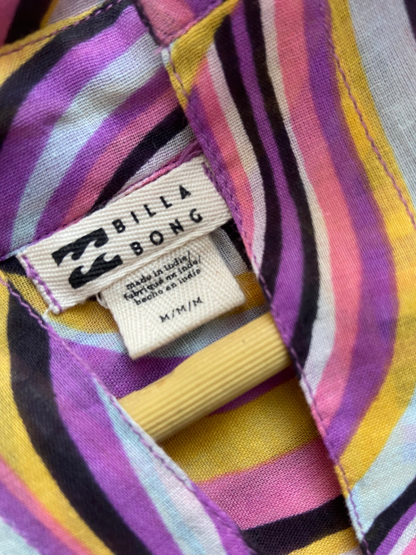 Retro Swirl Print Shir