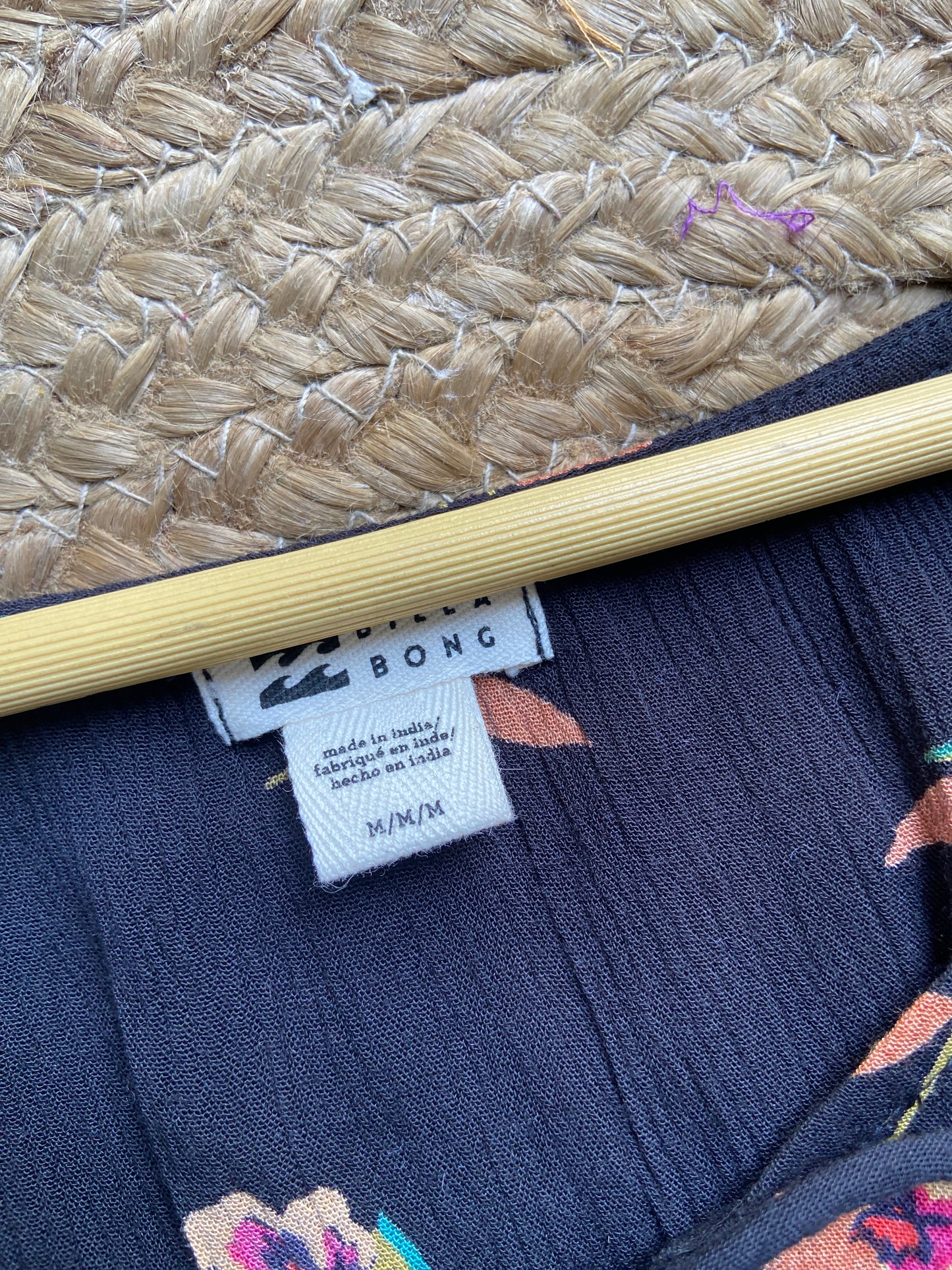 Women's Black Floral Printed Peasant Top – Long Sleeve Boho Blouse