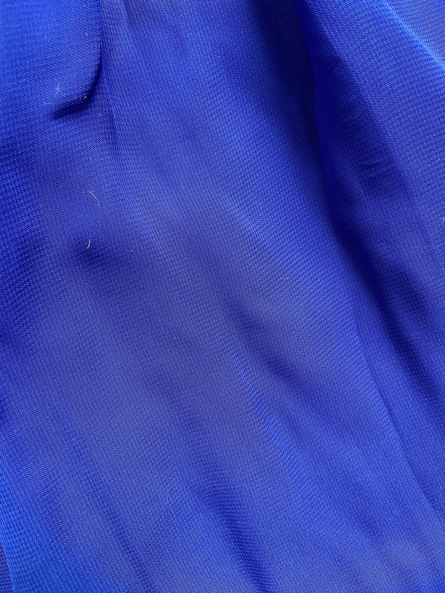 Blue And Black High Low Mini Dress