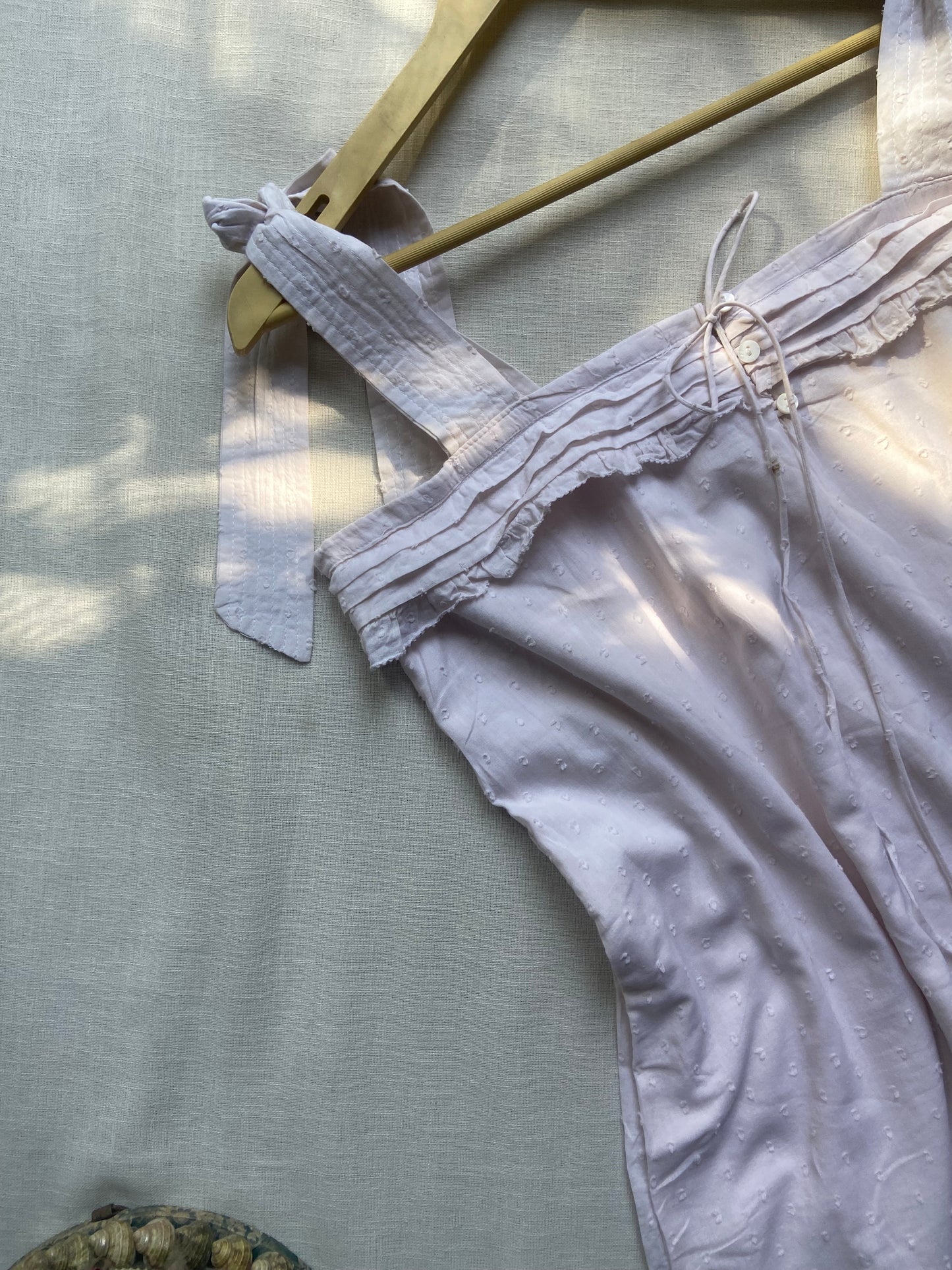 White Ruffle Tiered Sleeveless Dress