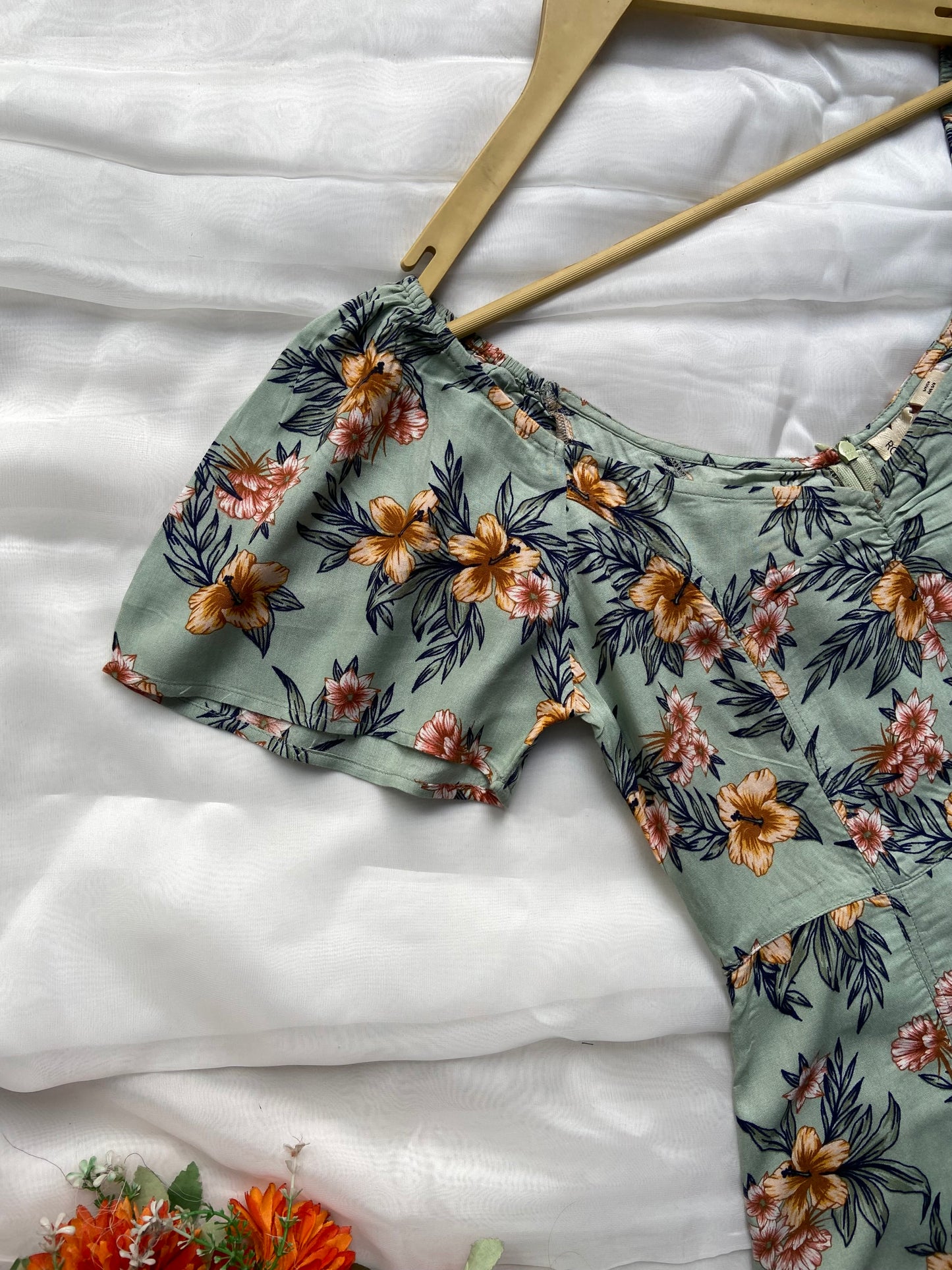 Meadowlight Flutter Mini Dress