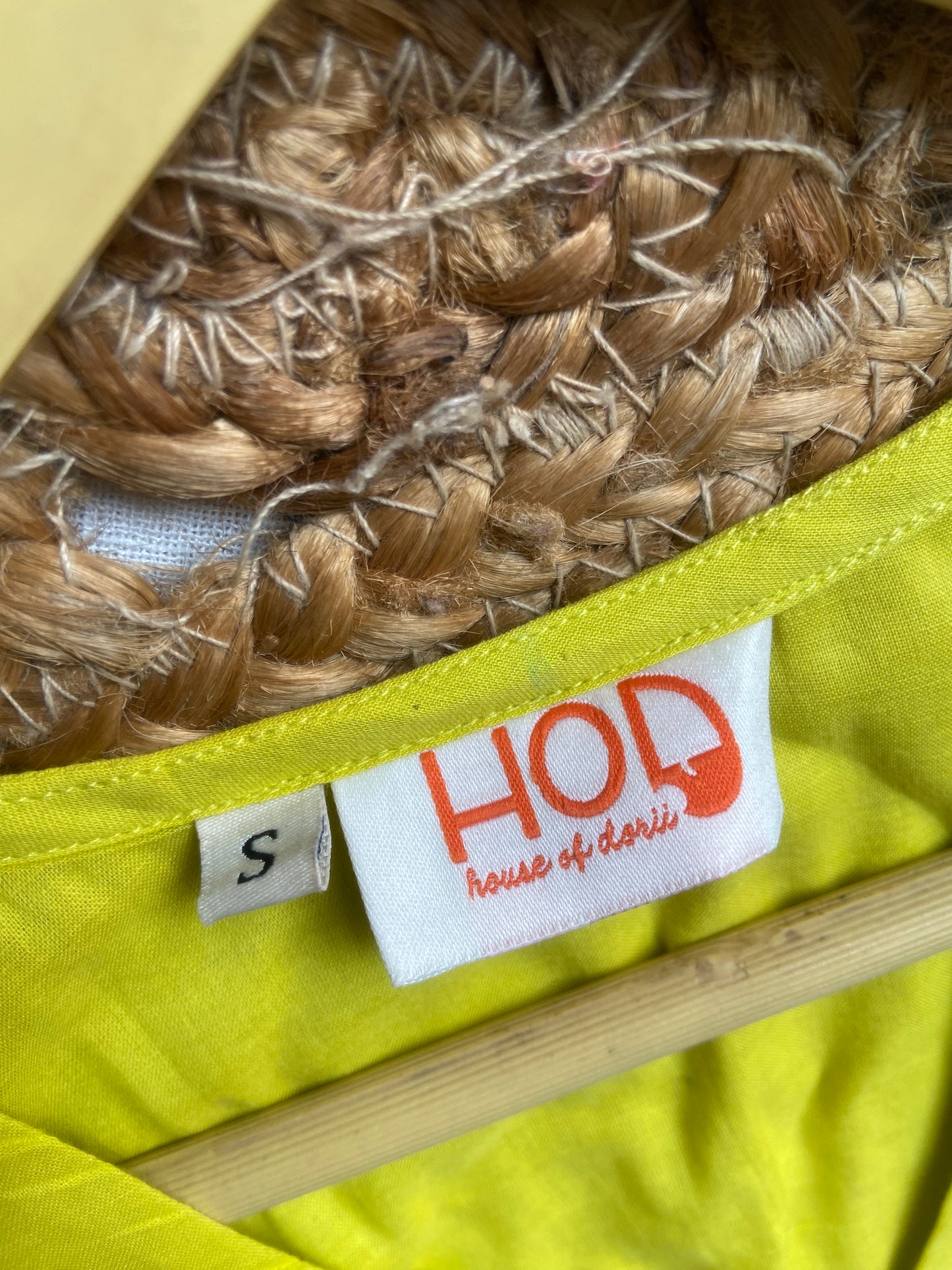 Yellow Sleeveless Tiered Midi Dress for Women