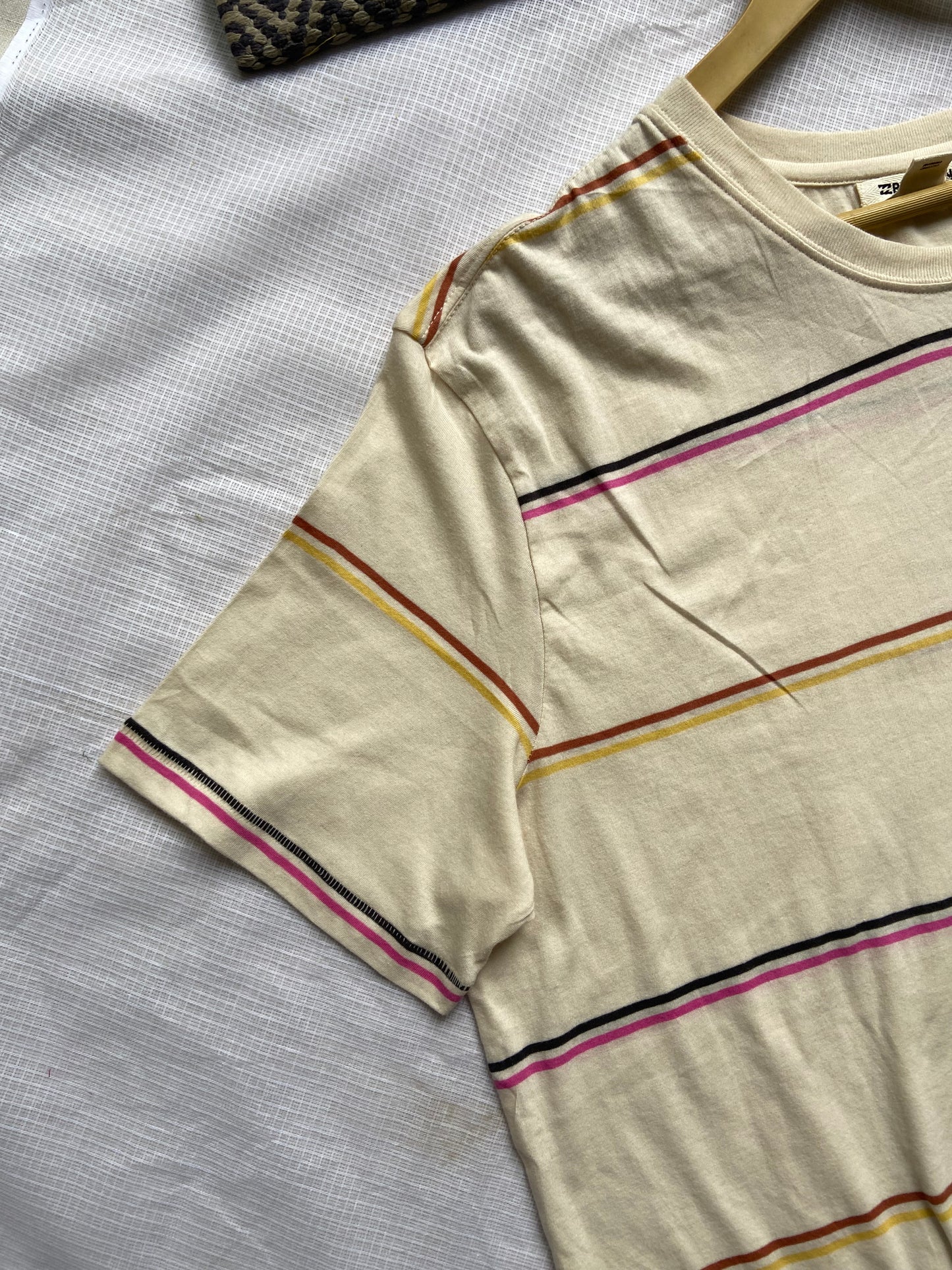 Classic Striped Crop T-Shirt for Women – Casual & Comfortable