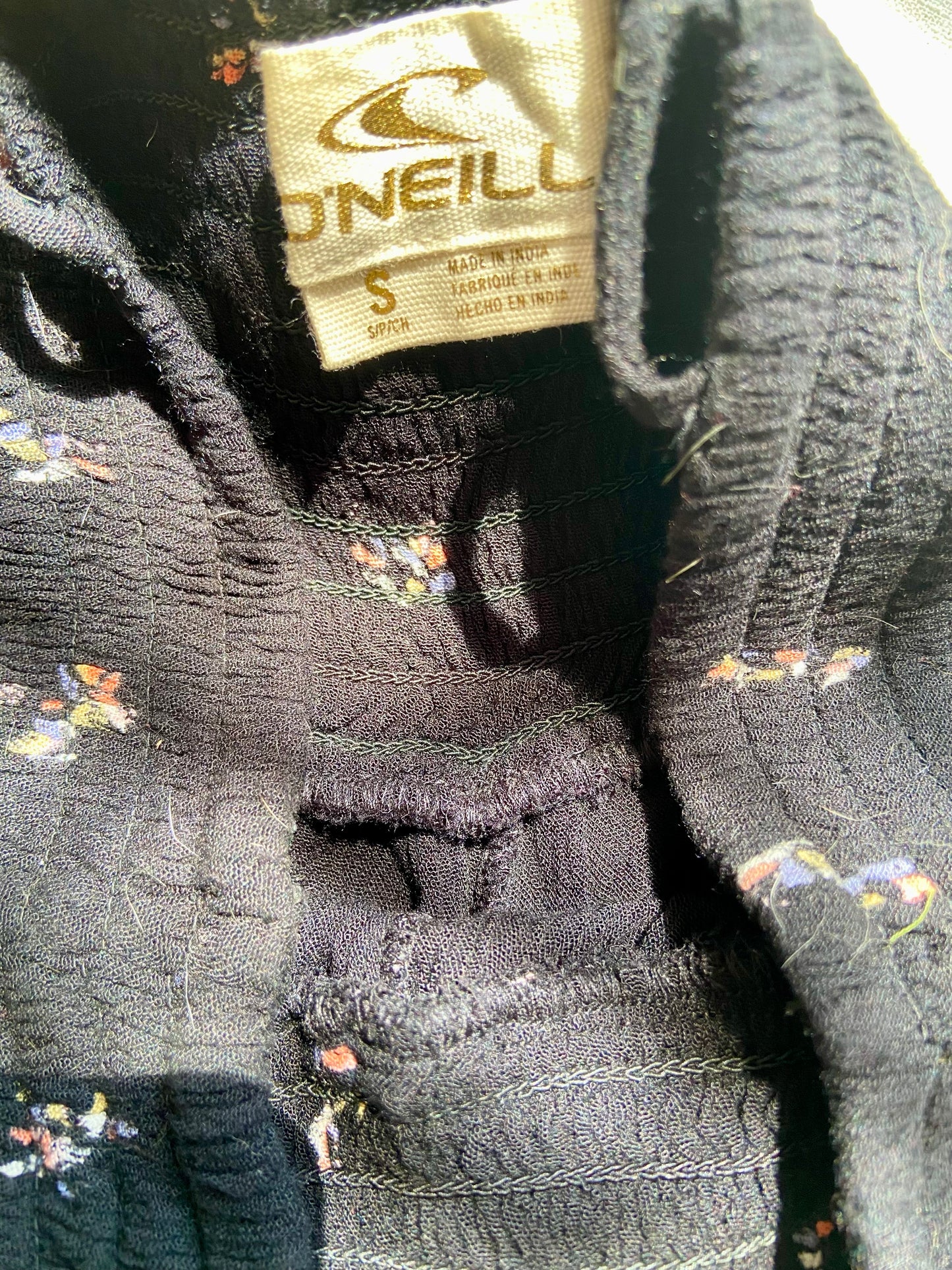 Black Floral Wide-Leg Palazzo Pants