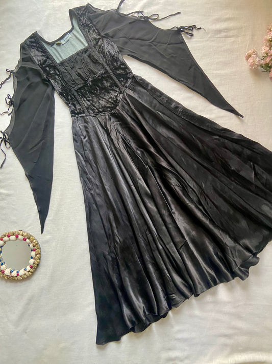 Black Corset Gown