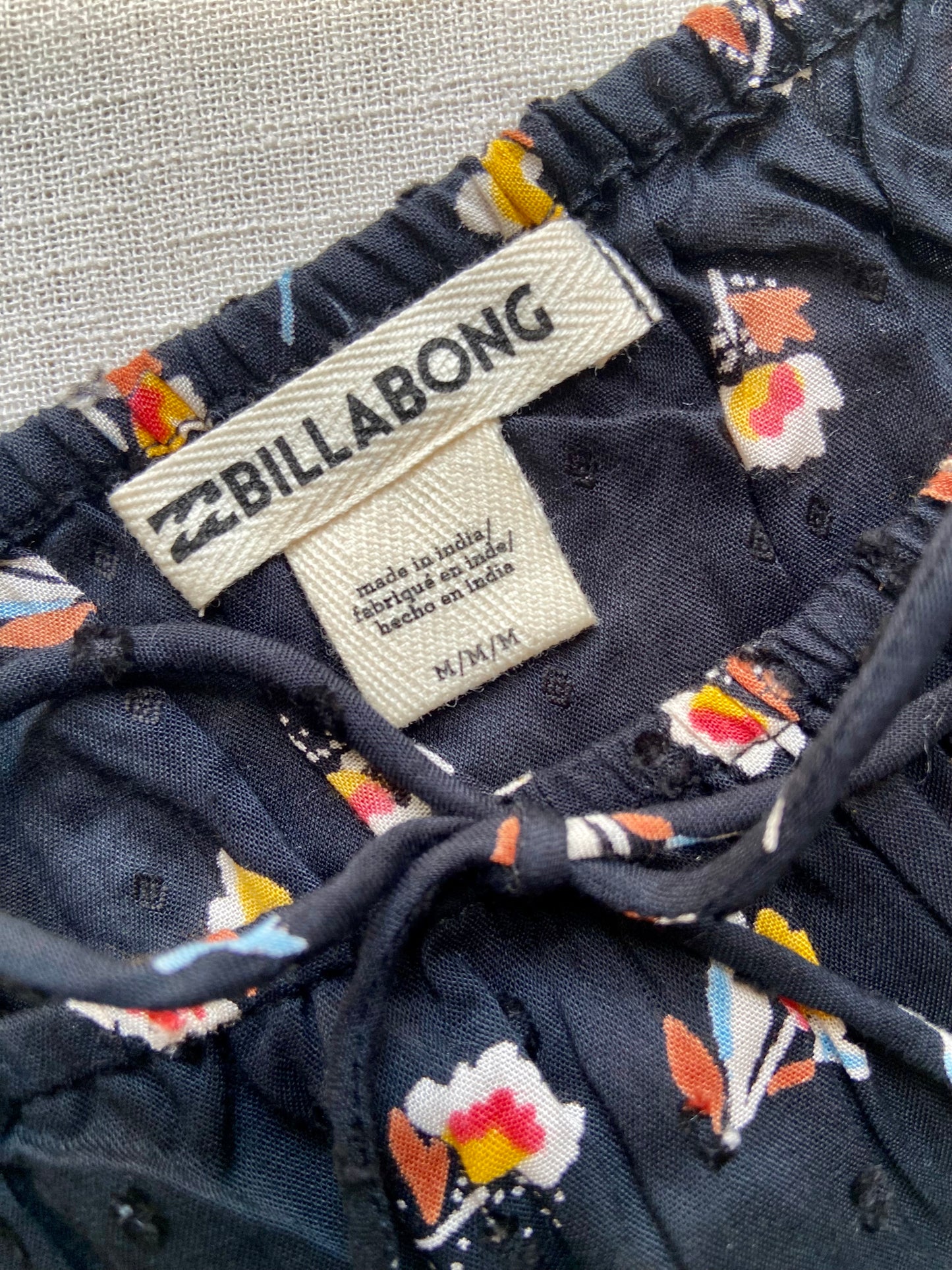 Black Floral Puff Sleeve Mini Dress