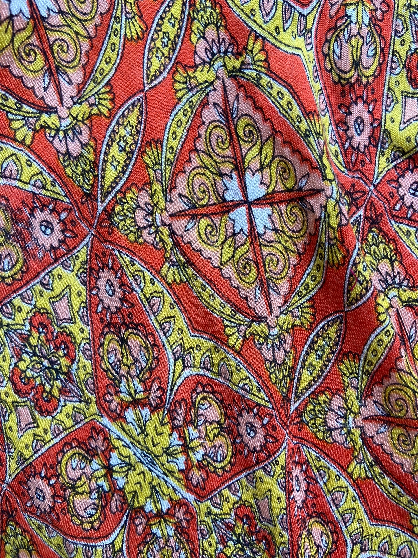 Bohemian Printed Kaftan Maxi Dress