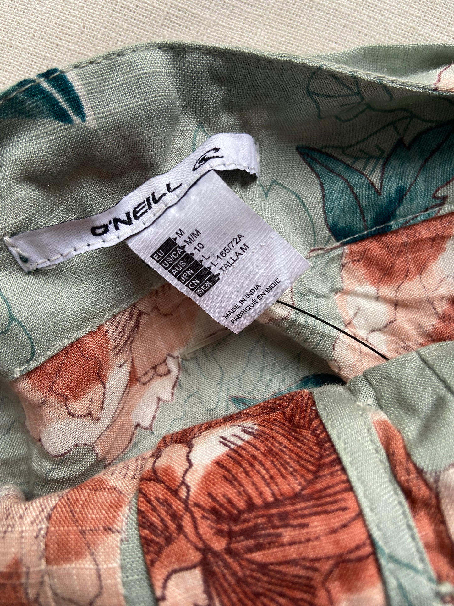 Blue Floral Midi Dress