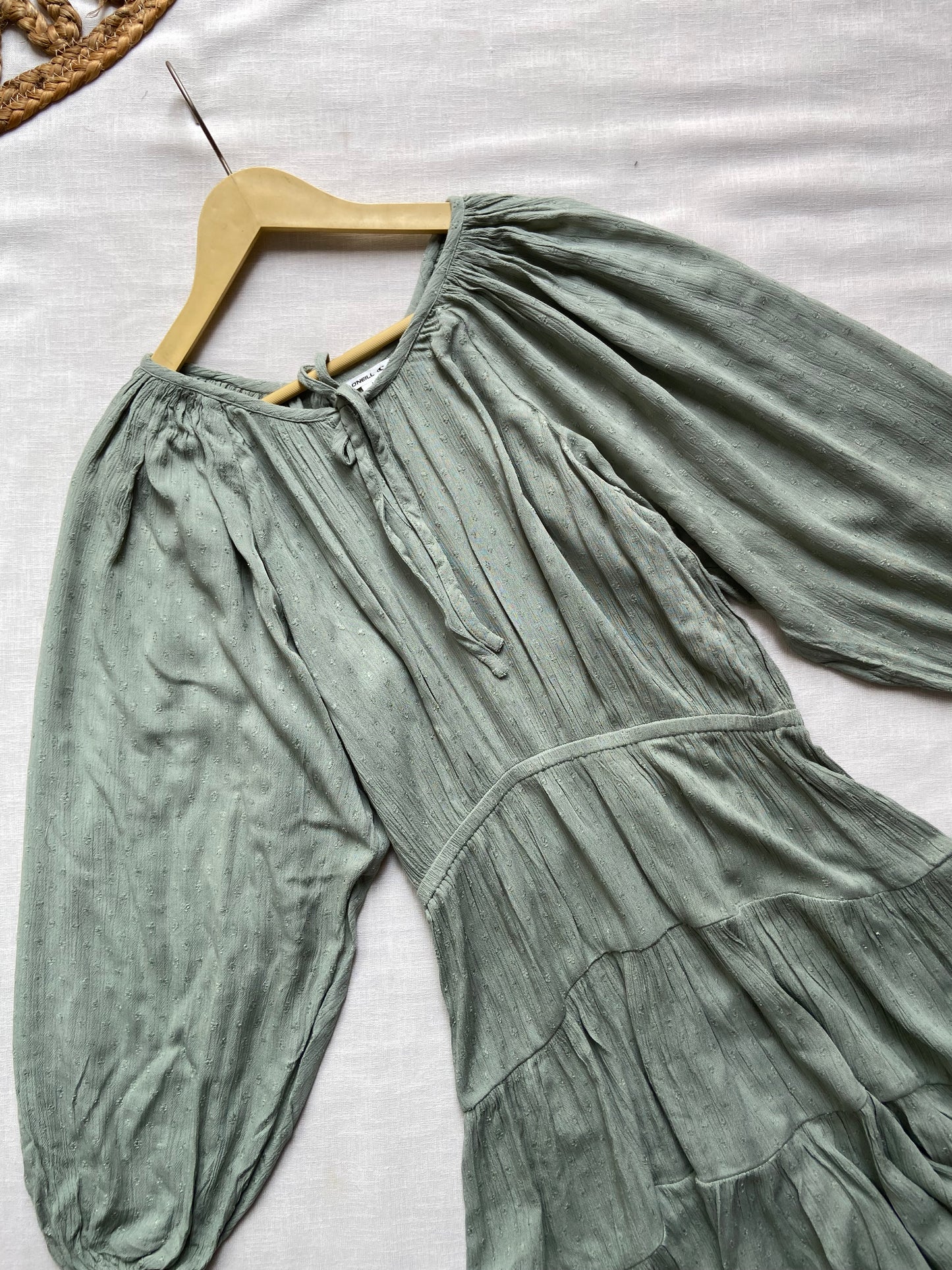 Bohemian Printed Long Sleeve Playsuit for Women