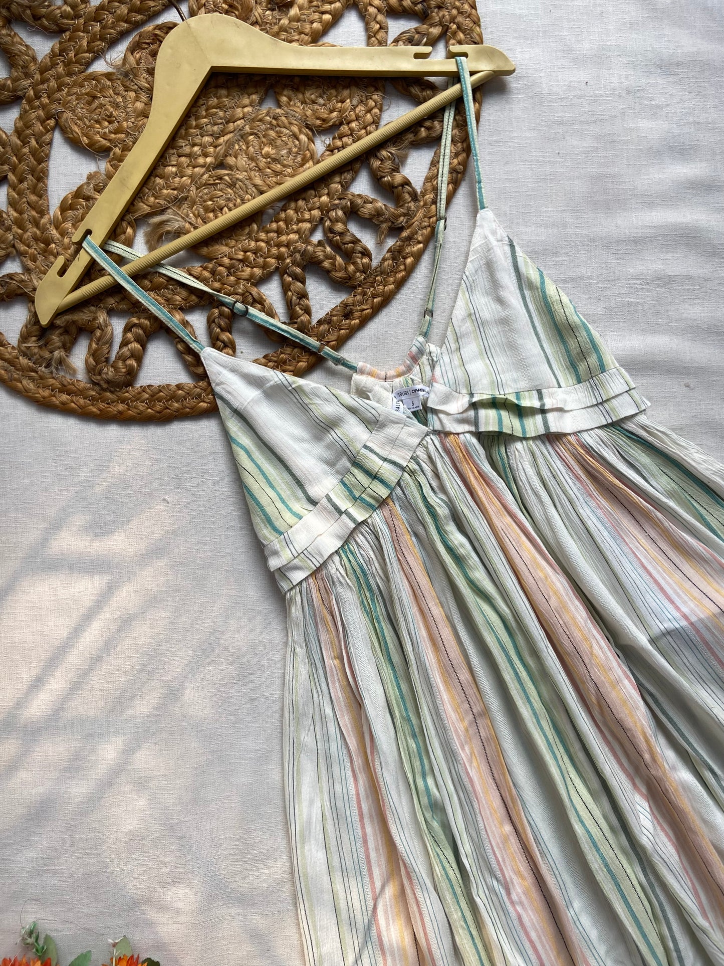 Women’s Striped Spaghetti Strap Summer Dress