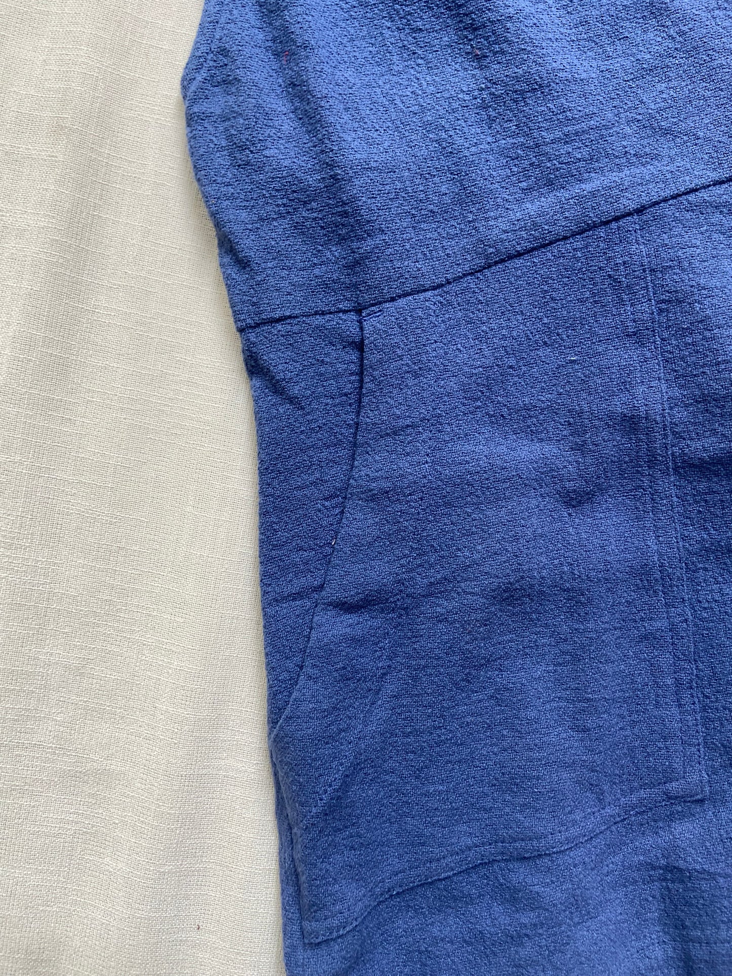 Blue Monotone Romper