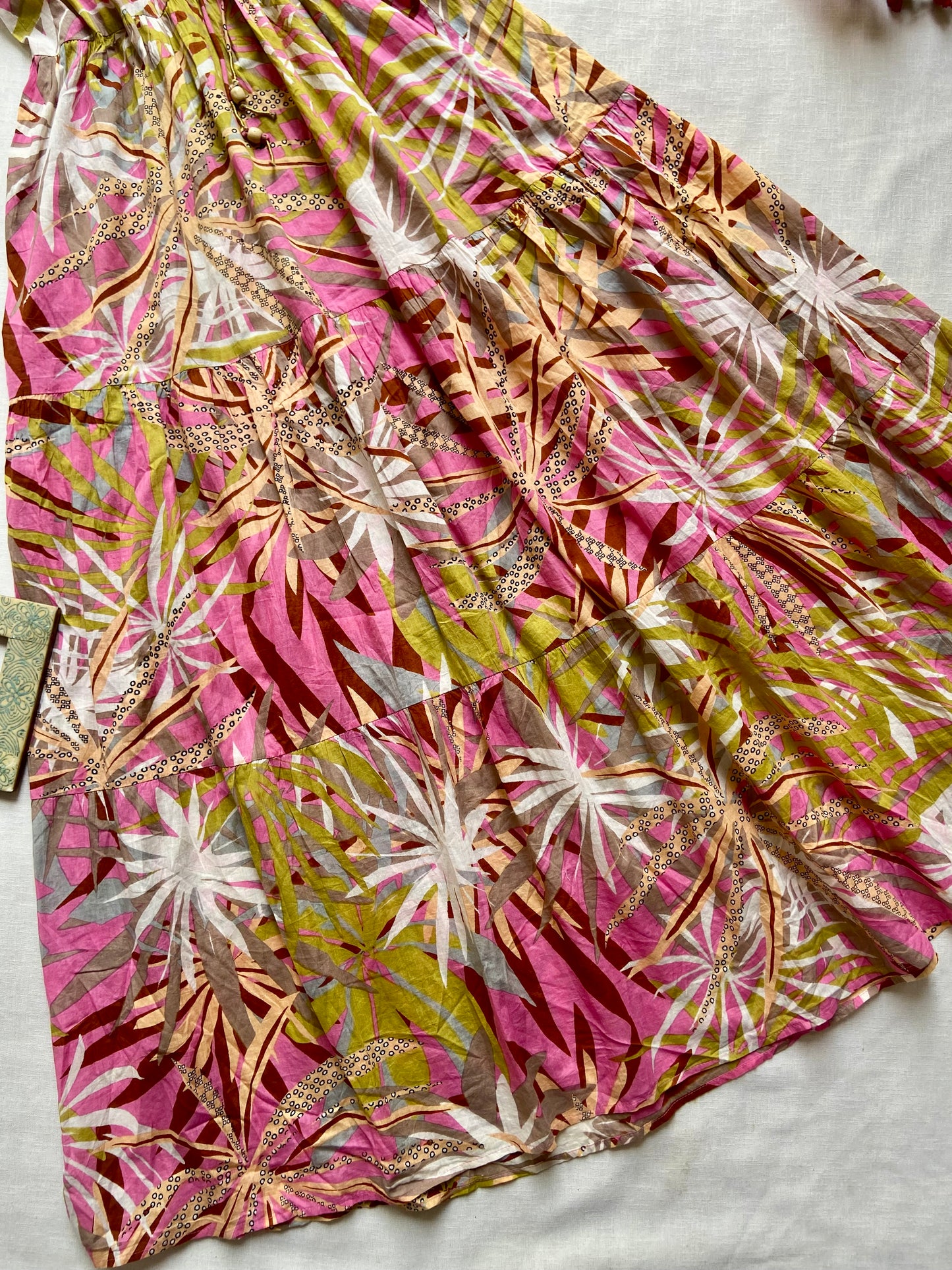 Sleeveless Floral Maxi Dress