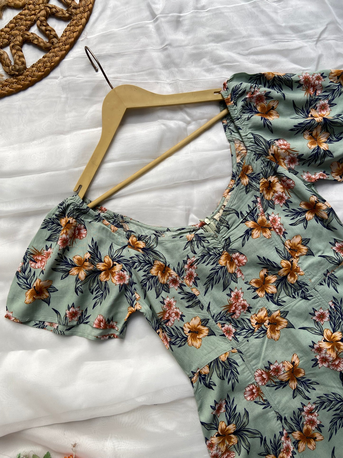 Meadowlight Flutter Mini Dress