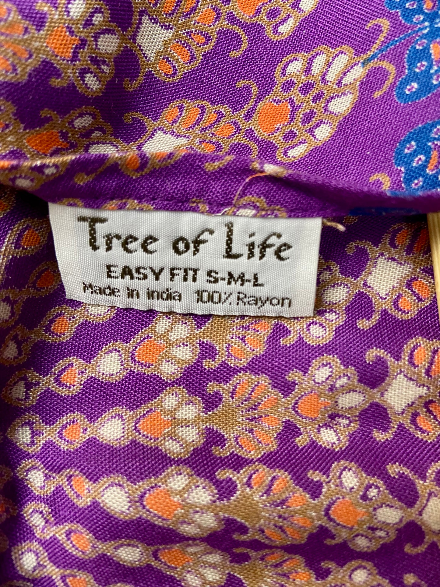 PURPLE BOHO MIDI LENGTH SHRUG