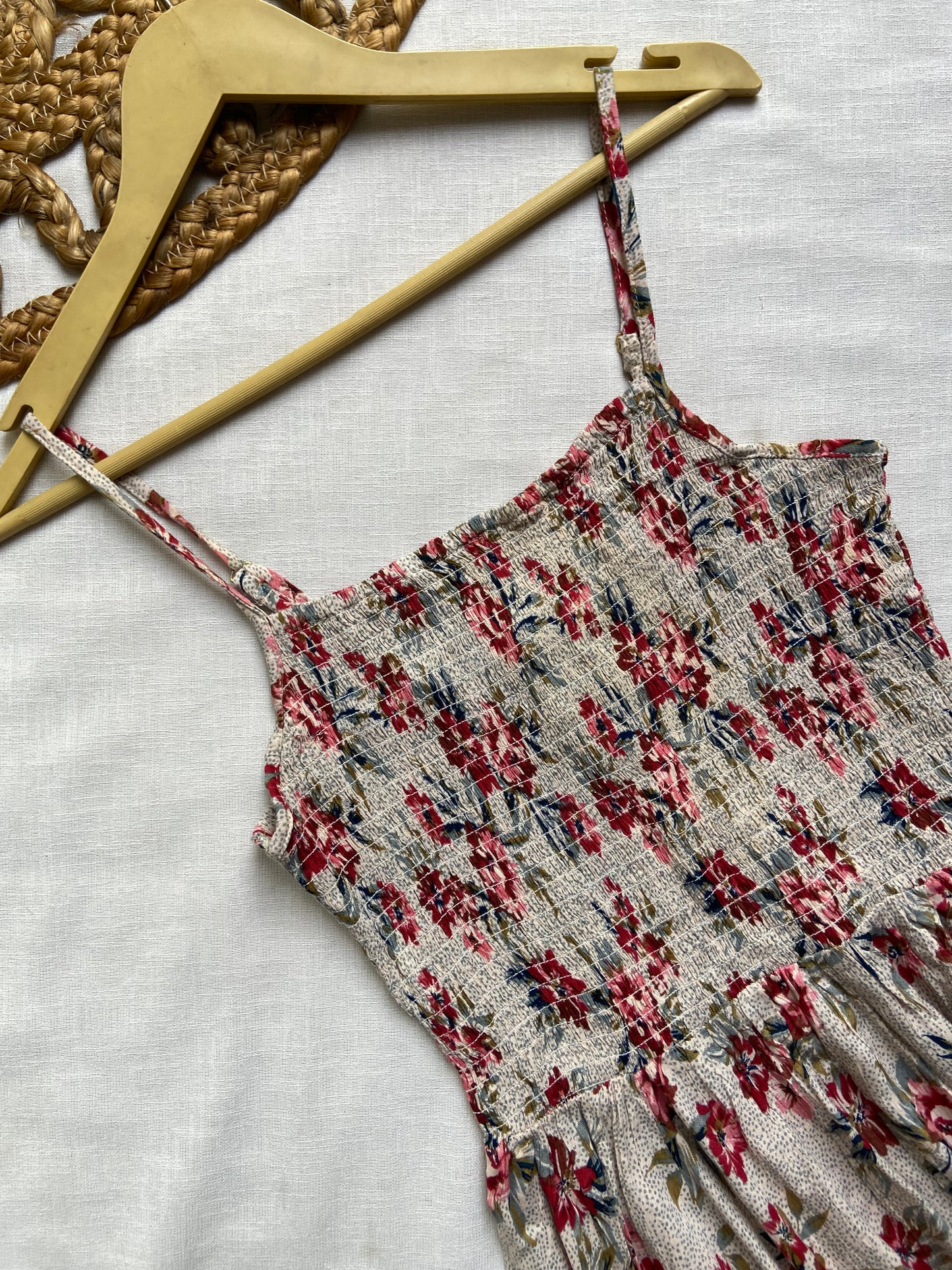 ANGIE FLORAL MINI DRESS