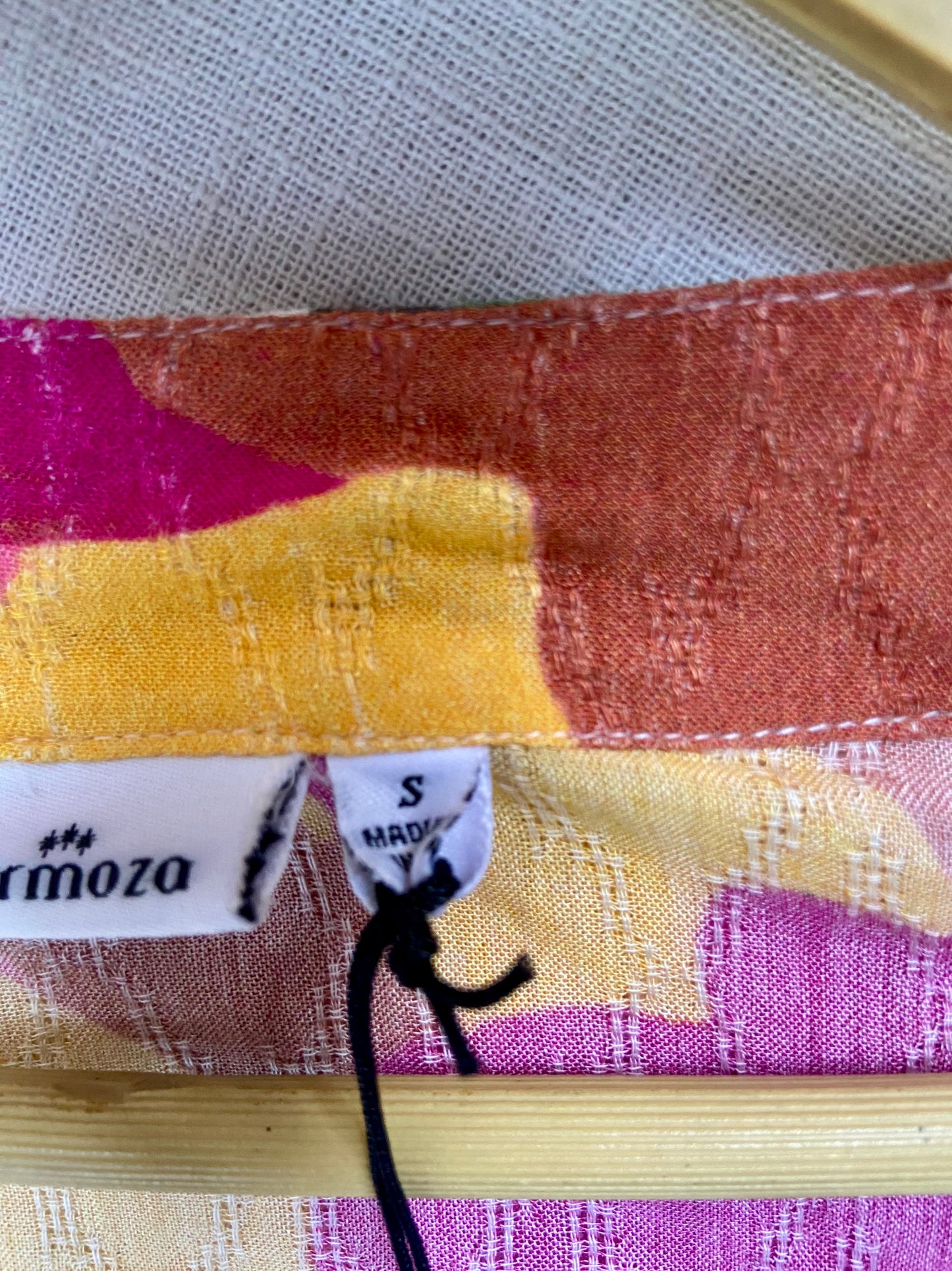 MULTICOLOR FLORAL COVER UP