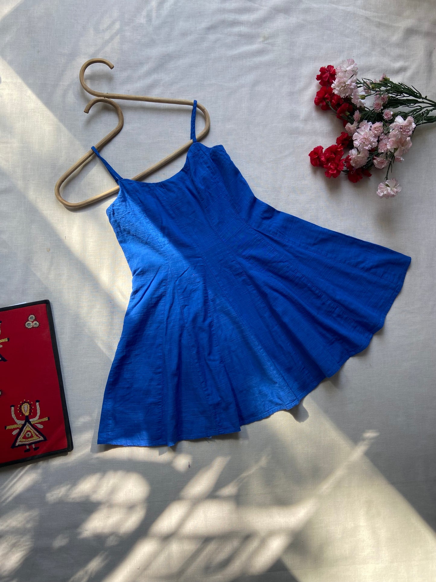 Royal Blue Swing Mini Dress