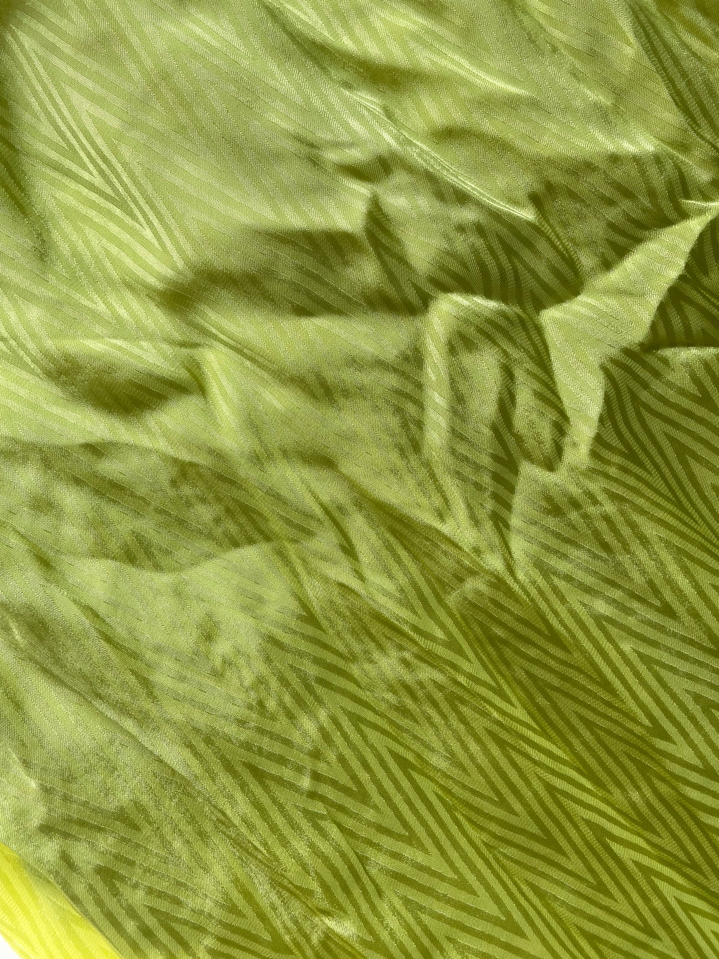 Lime Green Satin Backless Maxi Dress