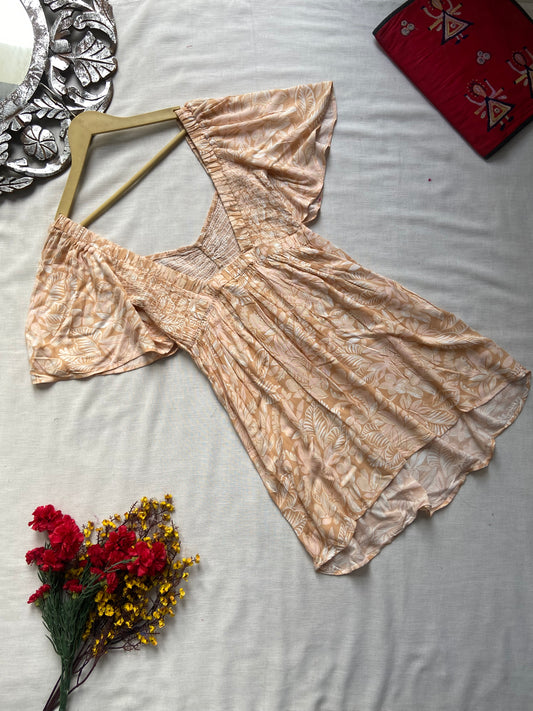 Sweetheart Neck Mini Dress