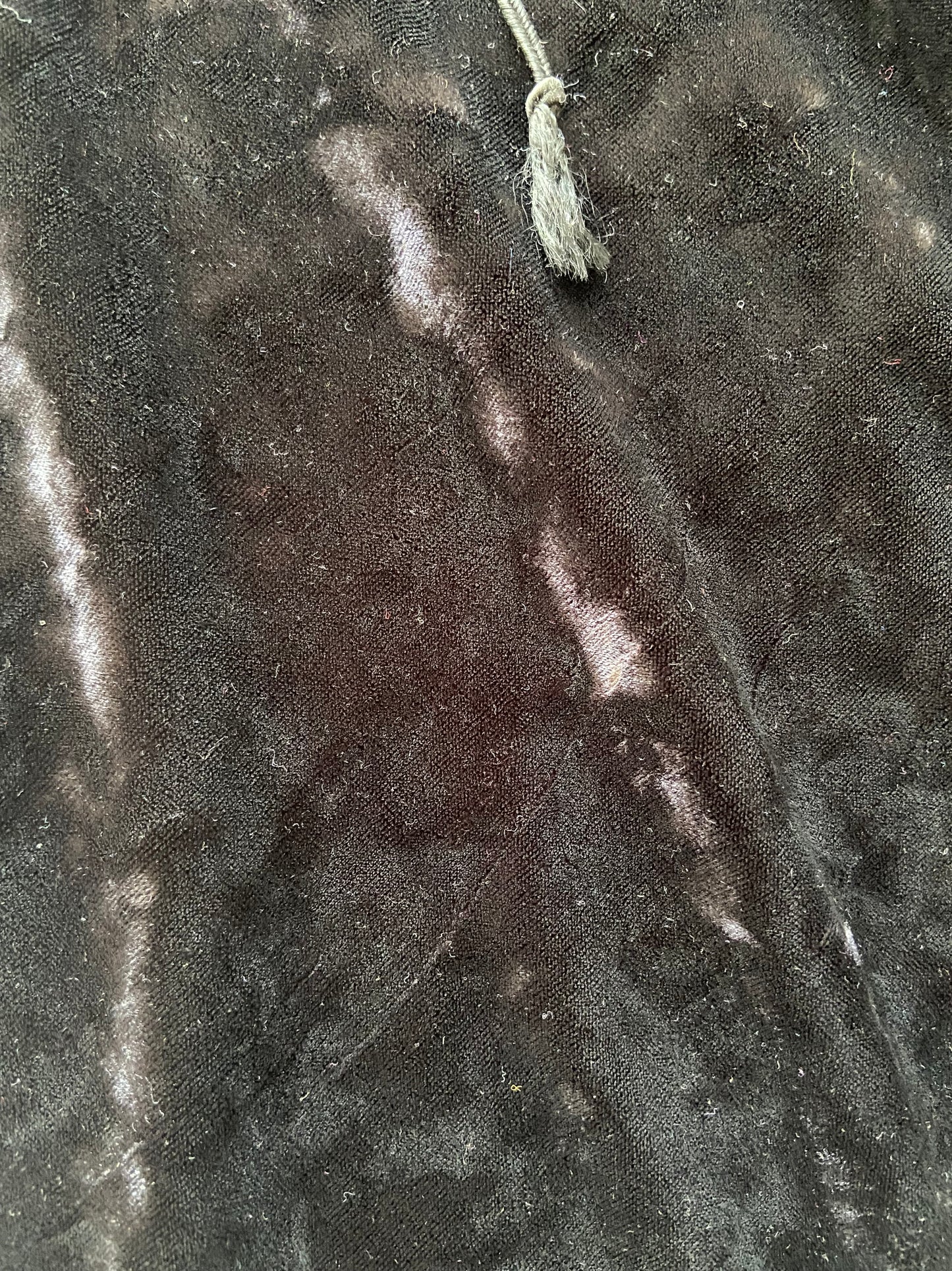 Black Velvet Spaghetti Strap Mini Dress