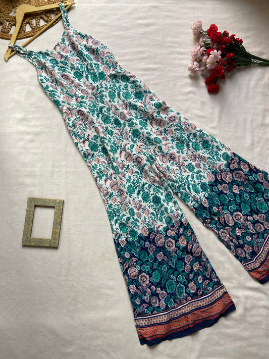 Boho Floral Jumpsuit