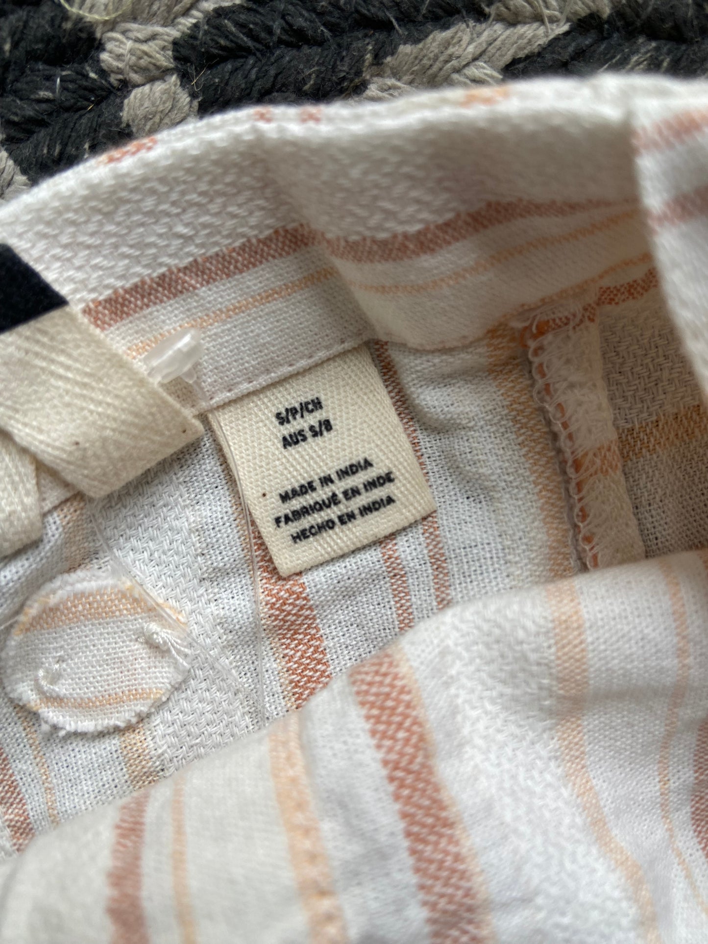 Stylish Striped Button-Front Summer Dress