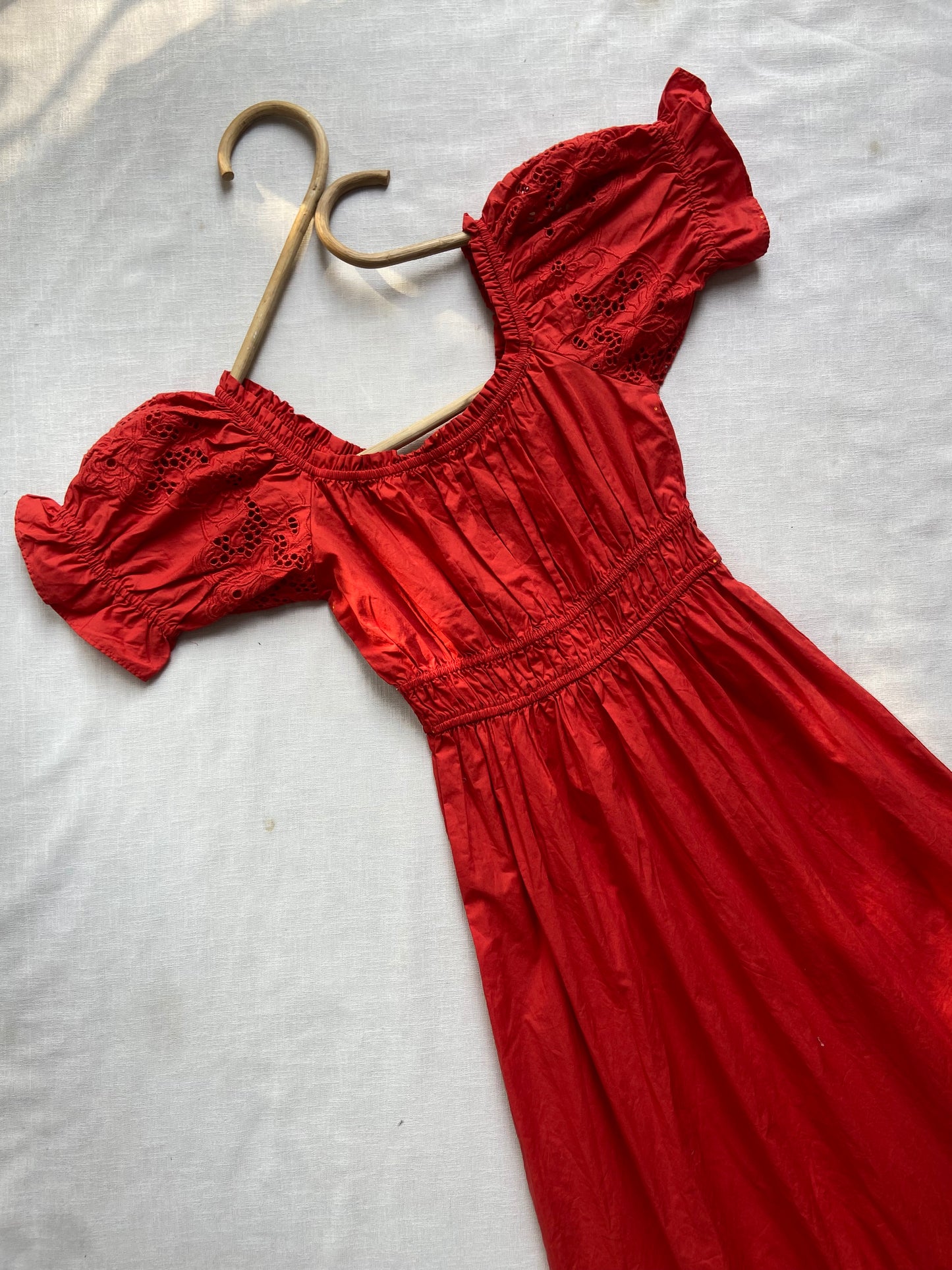 Ruby Echo Smocked Midi Dress