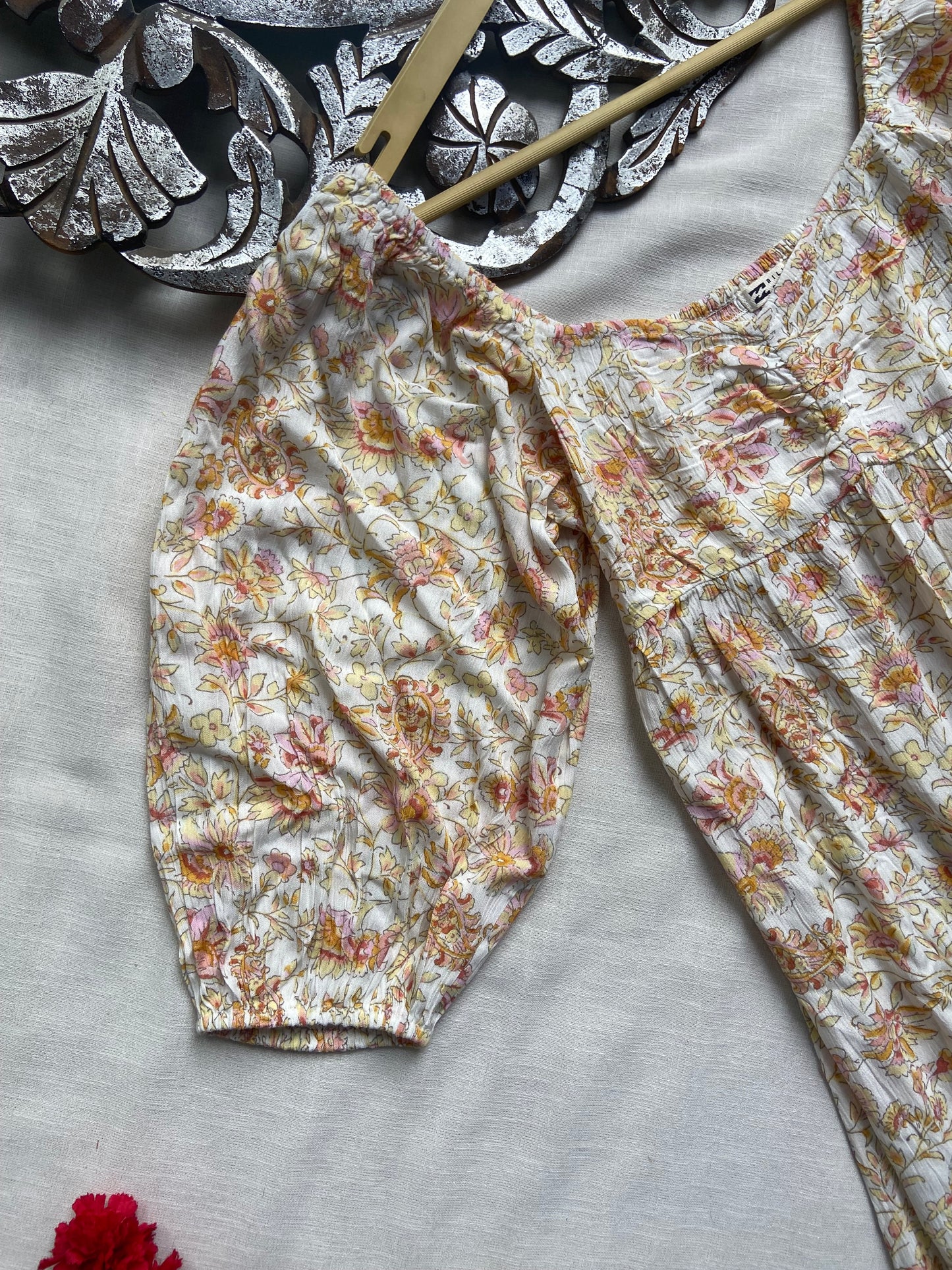 White Floral Maxi Dress