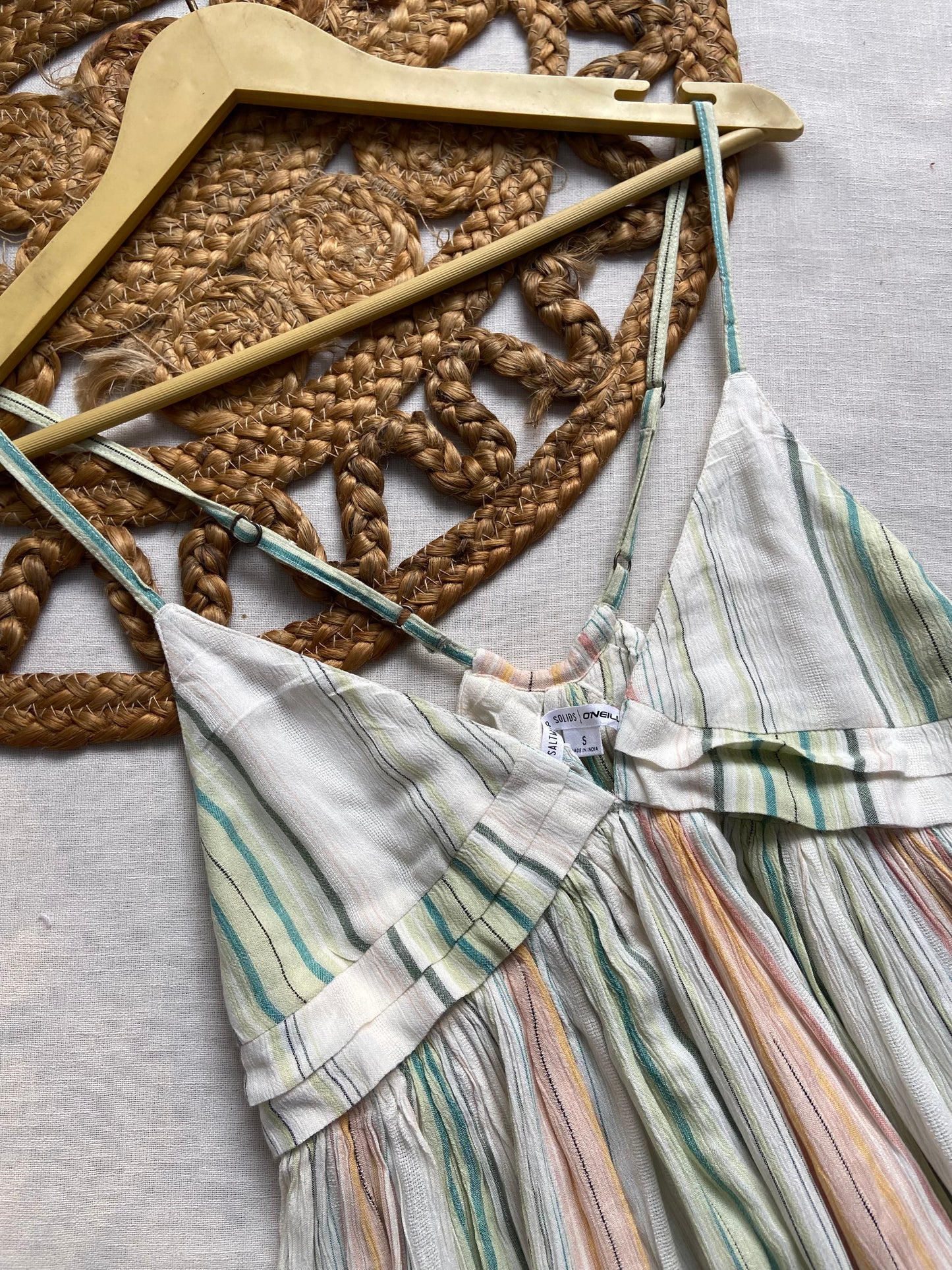 Women’s Striped Spaghetti Strap Summer Dress