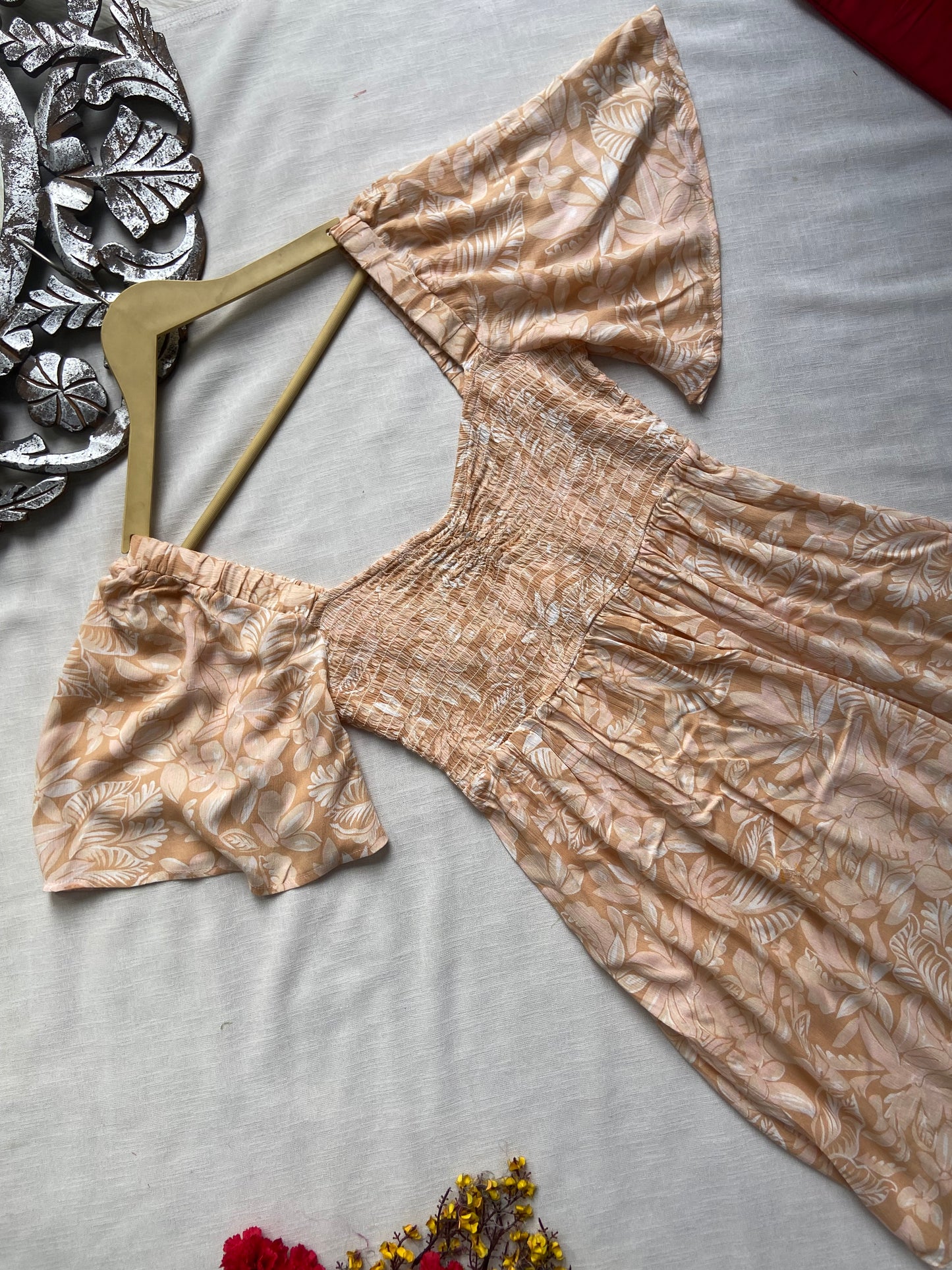 Sweetheart Neck Mini Dress