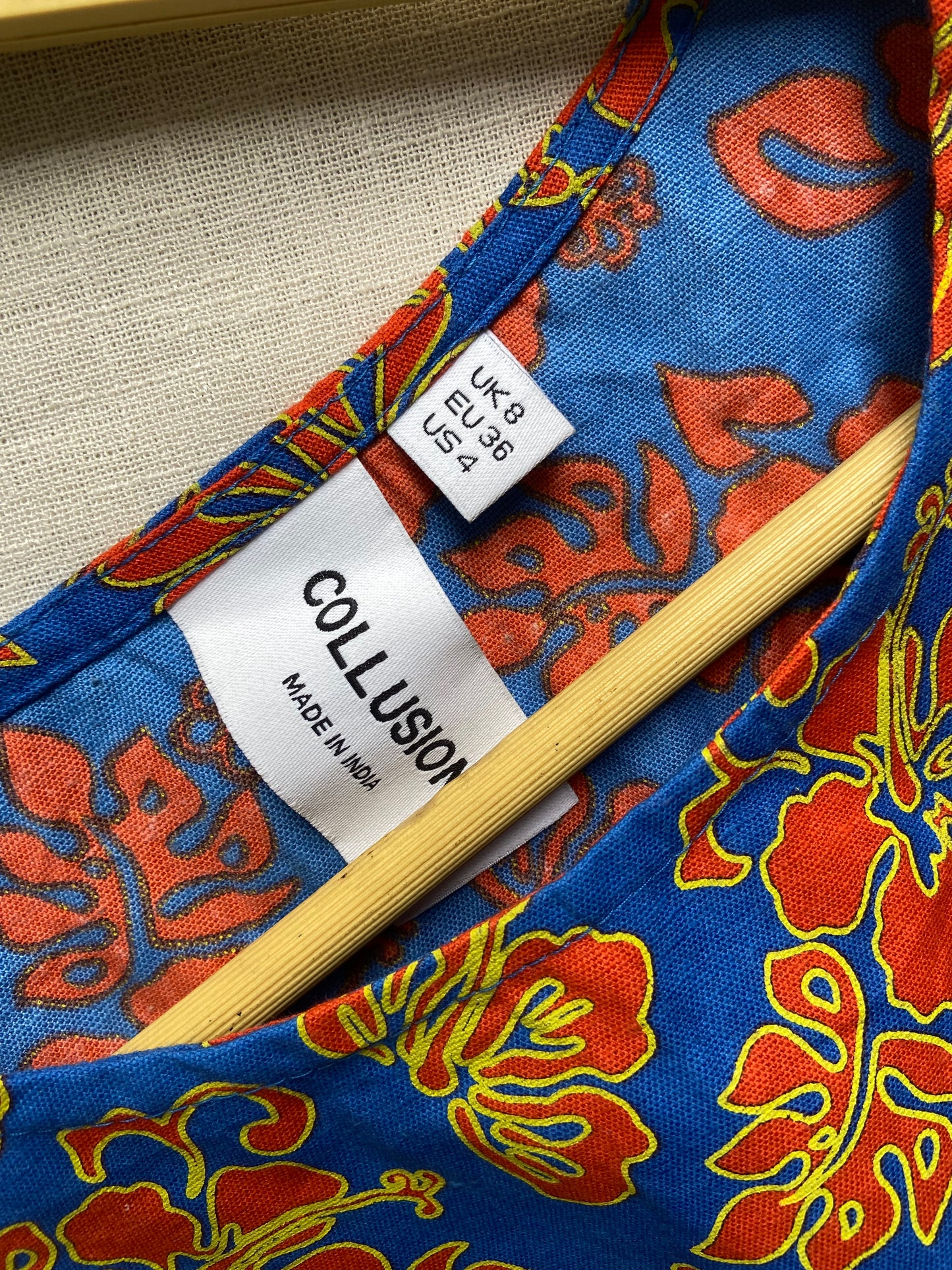 Sleeveless Floral A Line Mini Dress