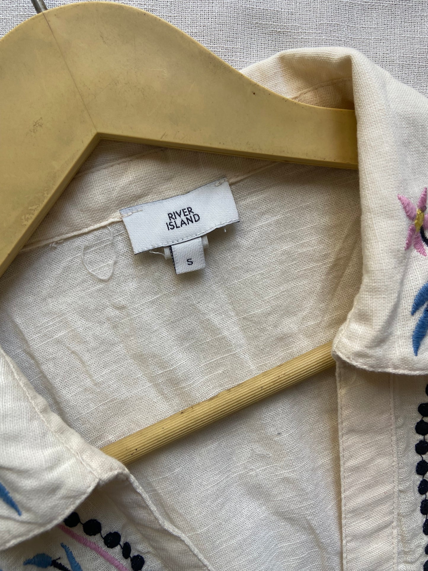 Boho Chic Embroidered Button-Down Mini Dress