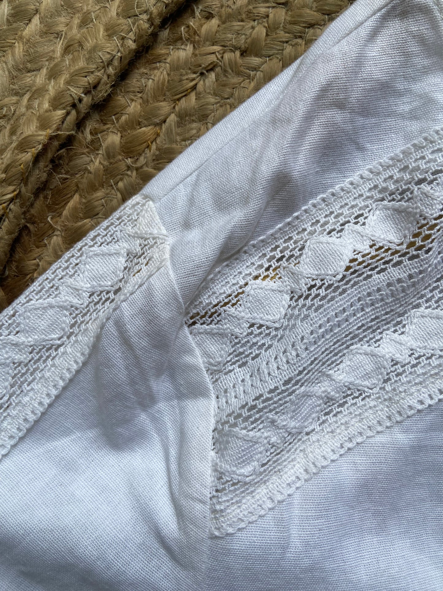 Women's White Tie-Front Crop Top with Flared Sleeves