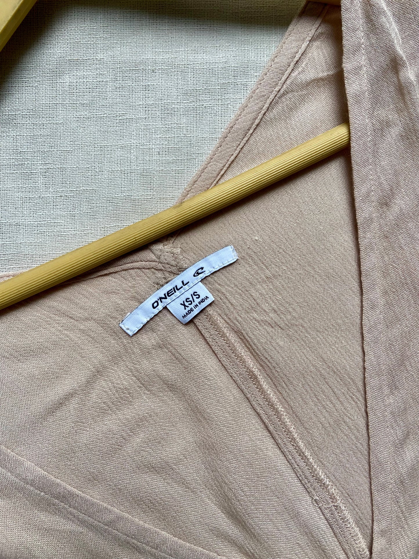 Blush Pink Floral Kimono Shrug