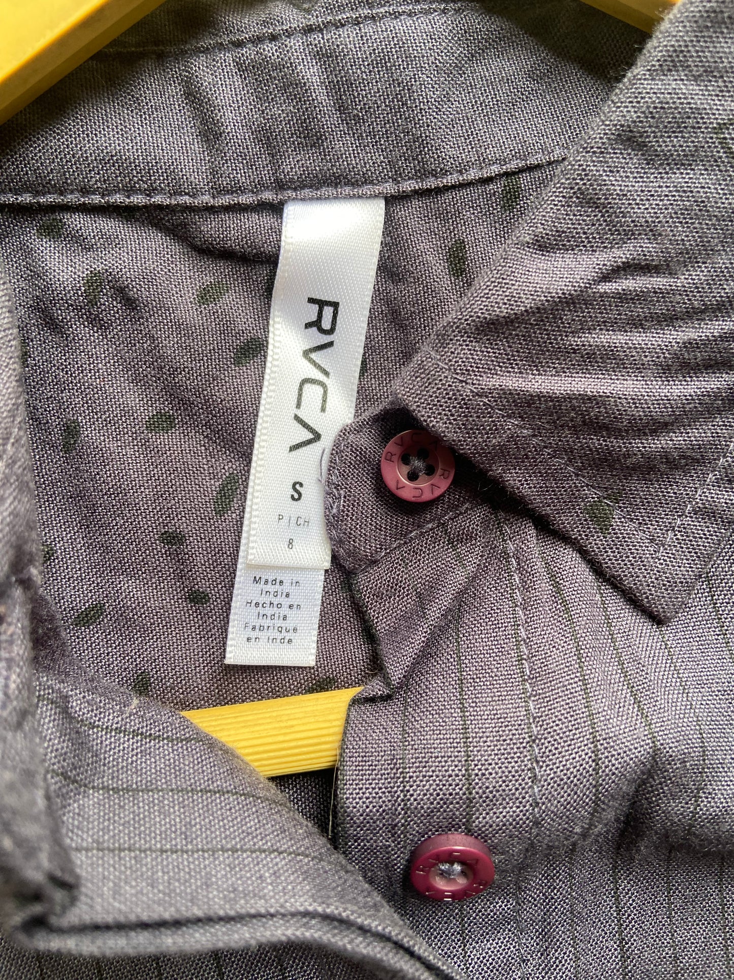 Women's Solid Dark Purple Oversized Collared Shirt