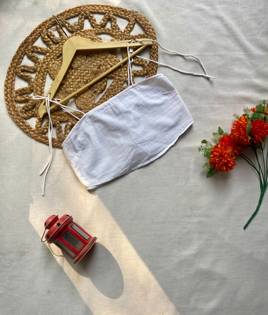 Ivory Breeze Tie-Back Bandeau