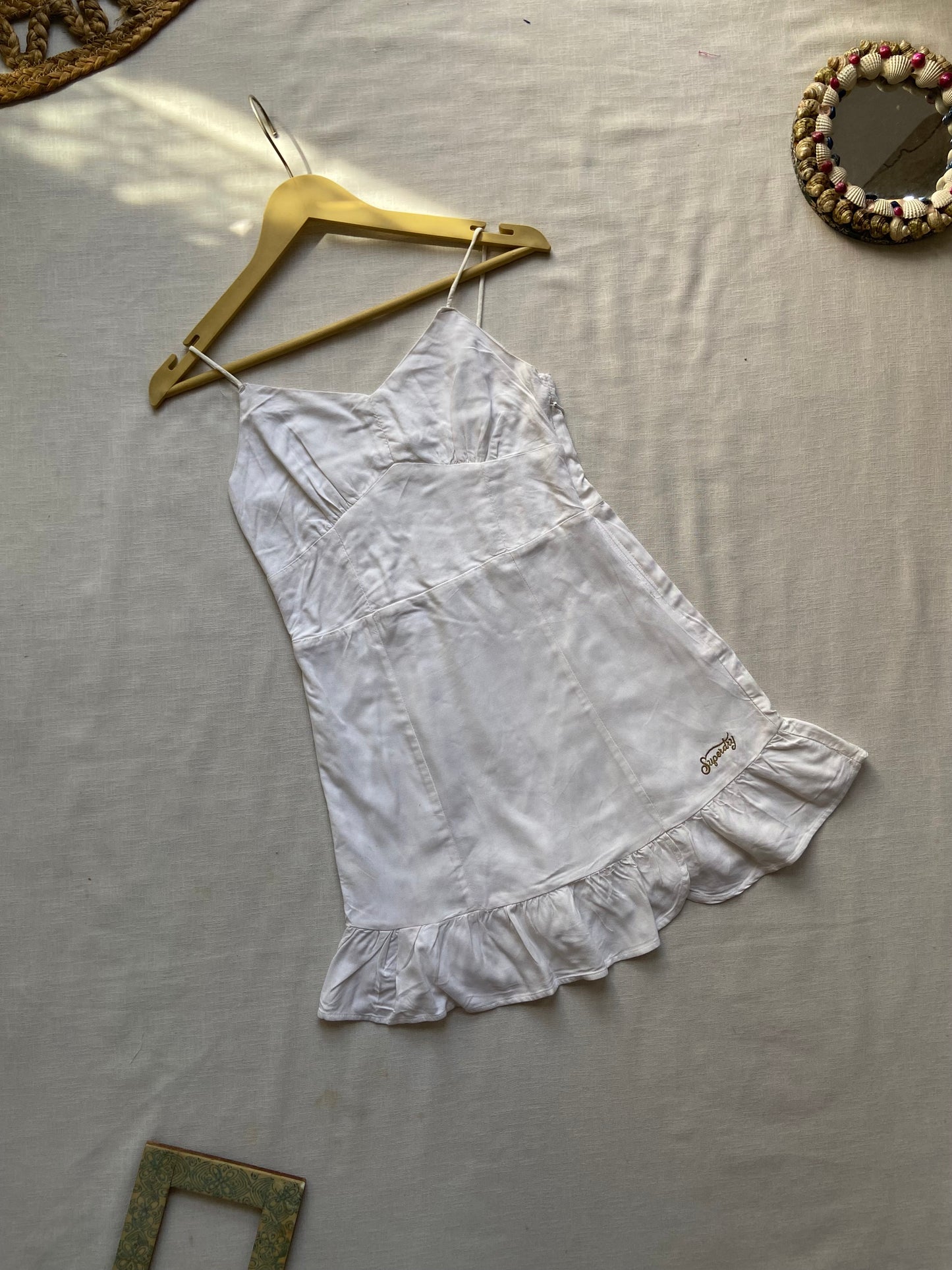 White Beach Mini Dress