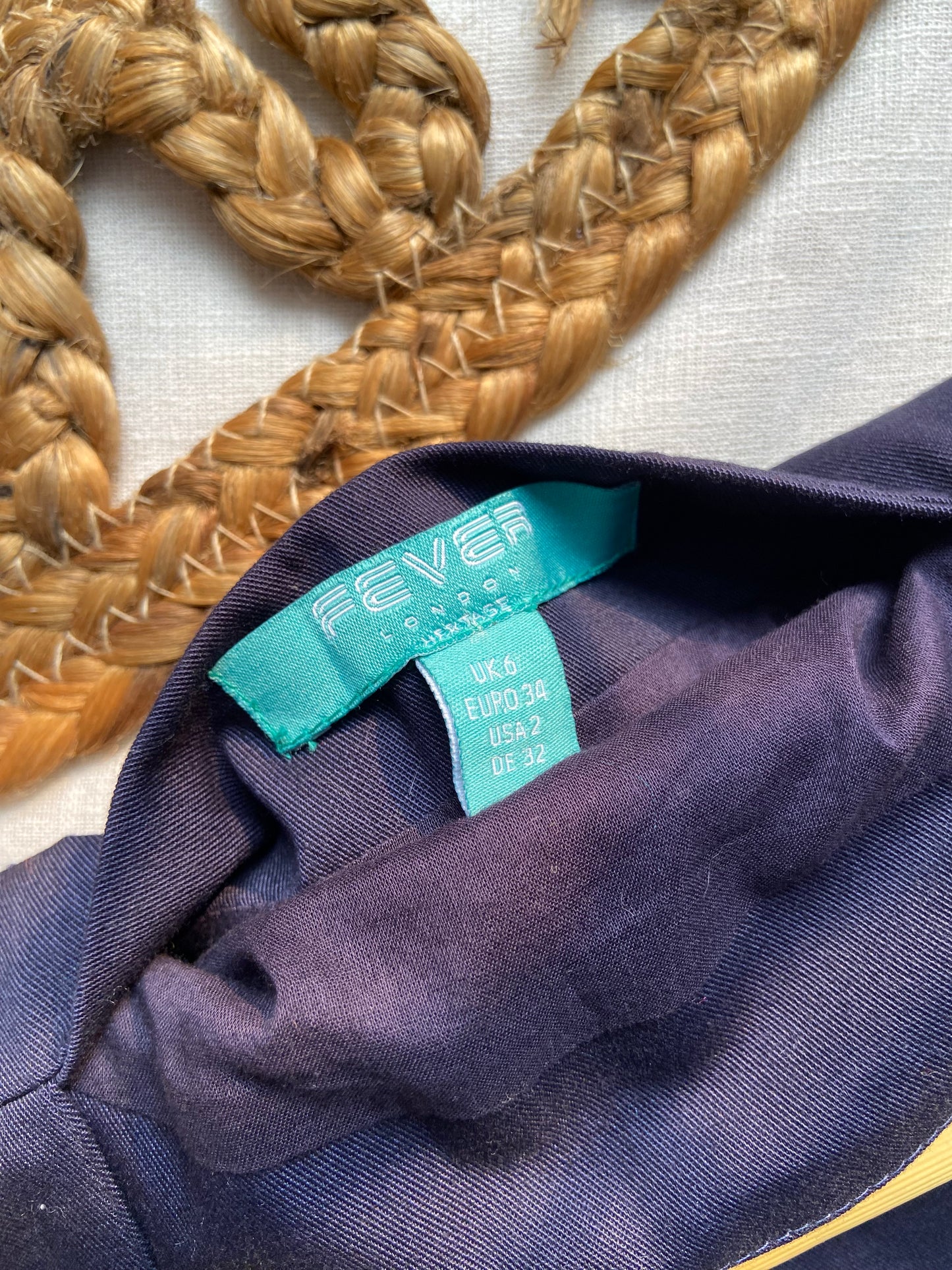 Women's Navy Blue Sleeveless A-Line Dress